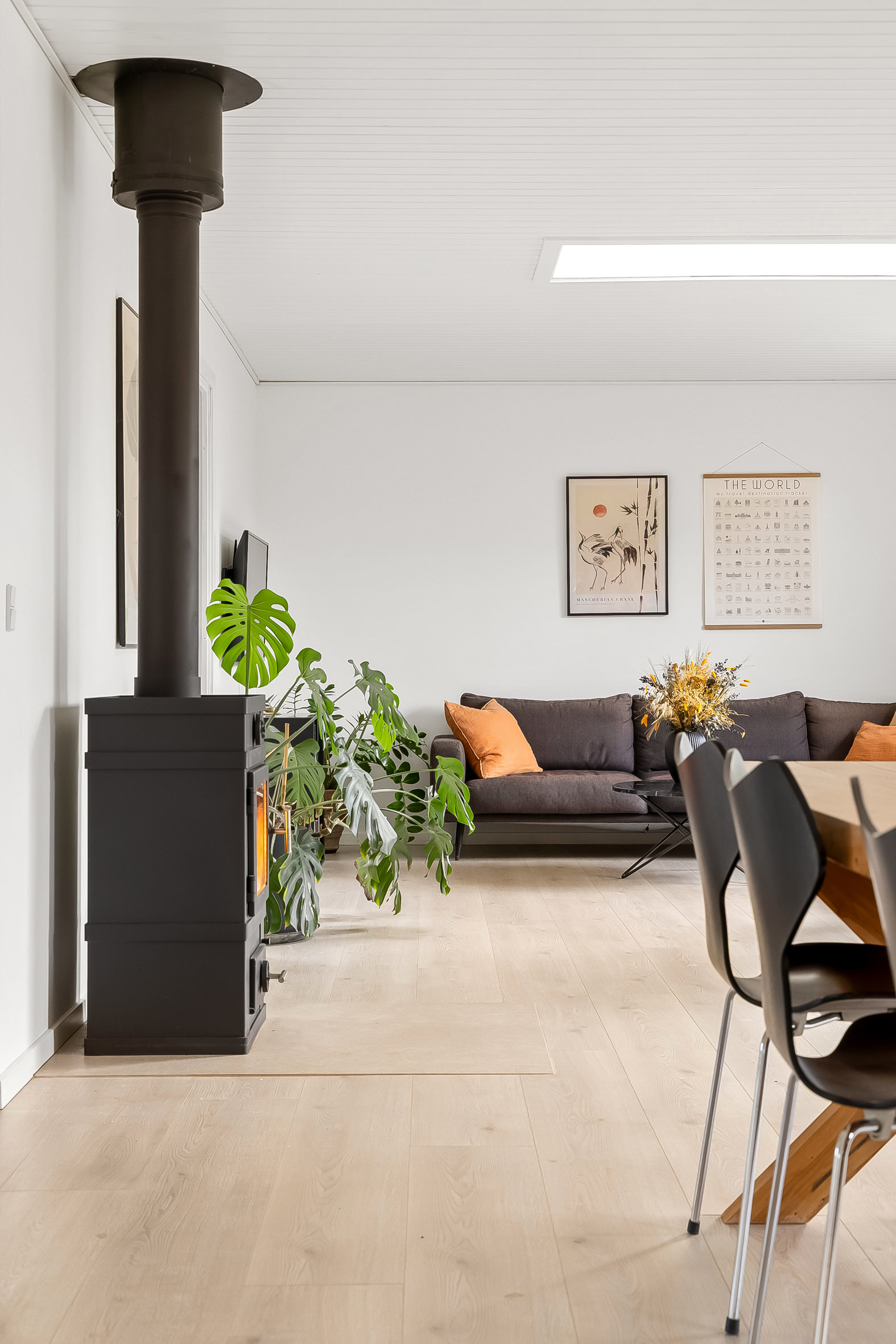 Fremhævet stue billede i fuldskærmstilstand. Billede af Skærbakken 2, 3210 Vejby