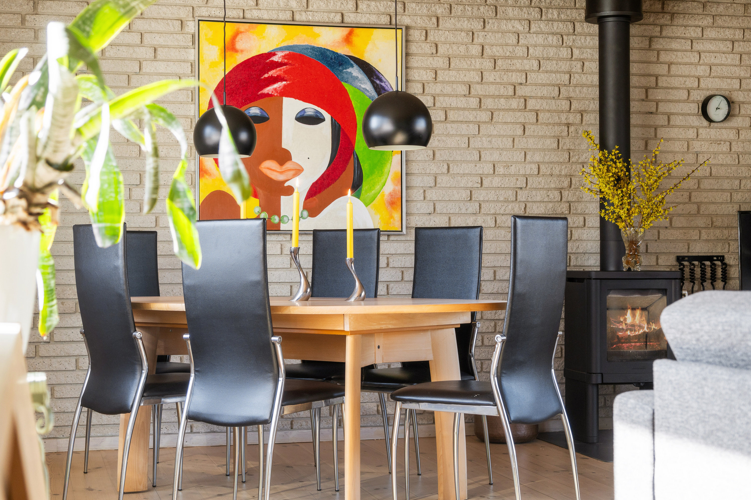 Fremhævet spisestue billede i fuldskærmstilstand. Billede af Sløruglevej 16, Ll Kongsmark, 4200 Slagelse