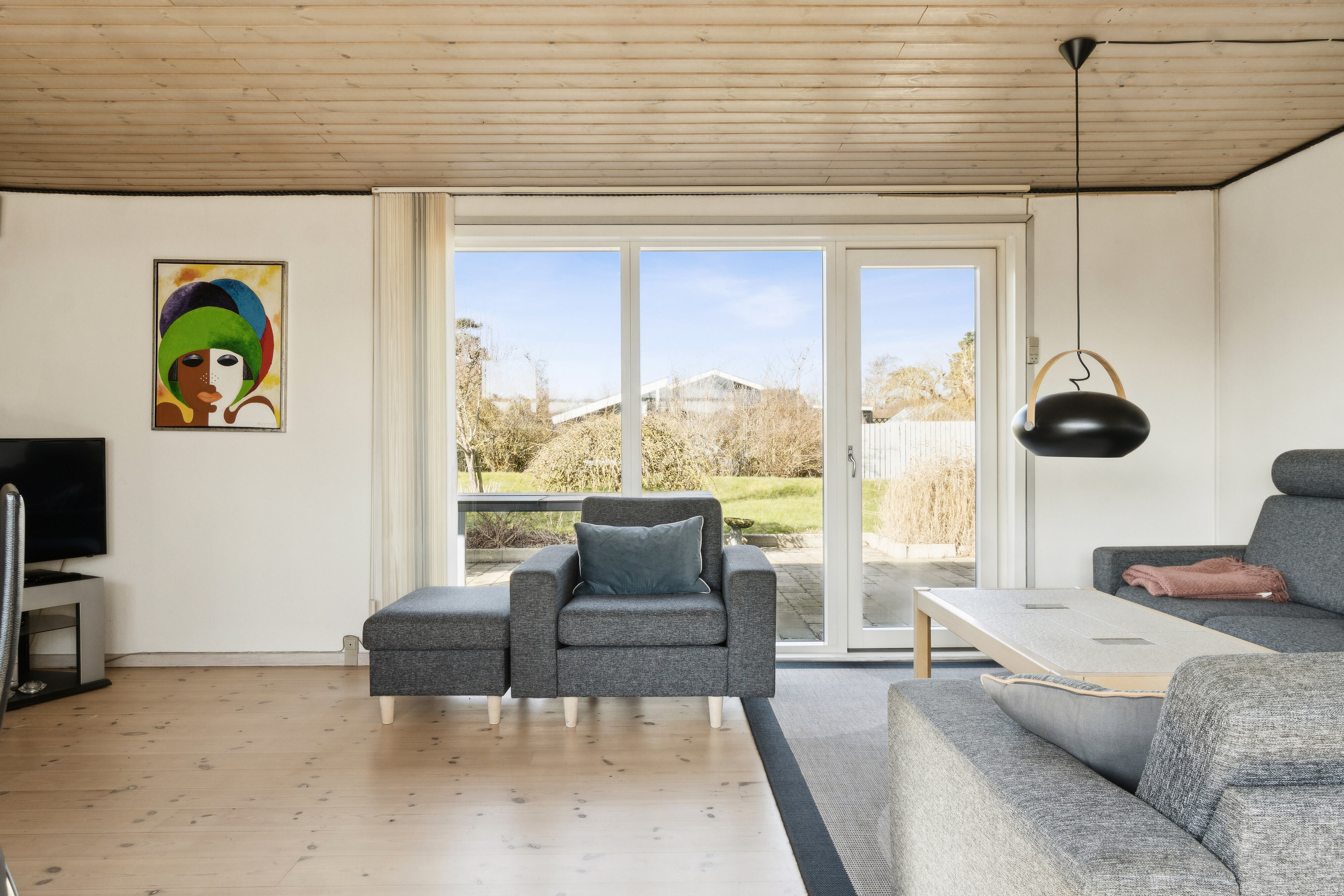 Fremhævet stue billede i fuldskærmstilstand. Billede af Sløruglevej 16, Ll Kongsmark, 4200 Slagelse