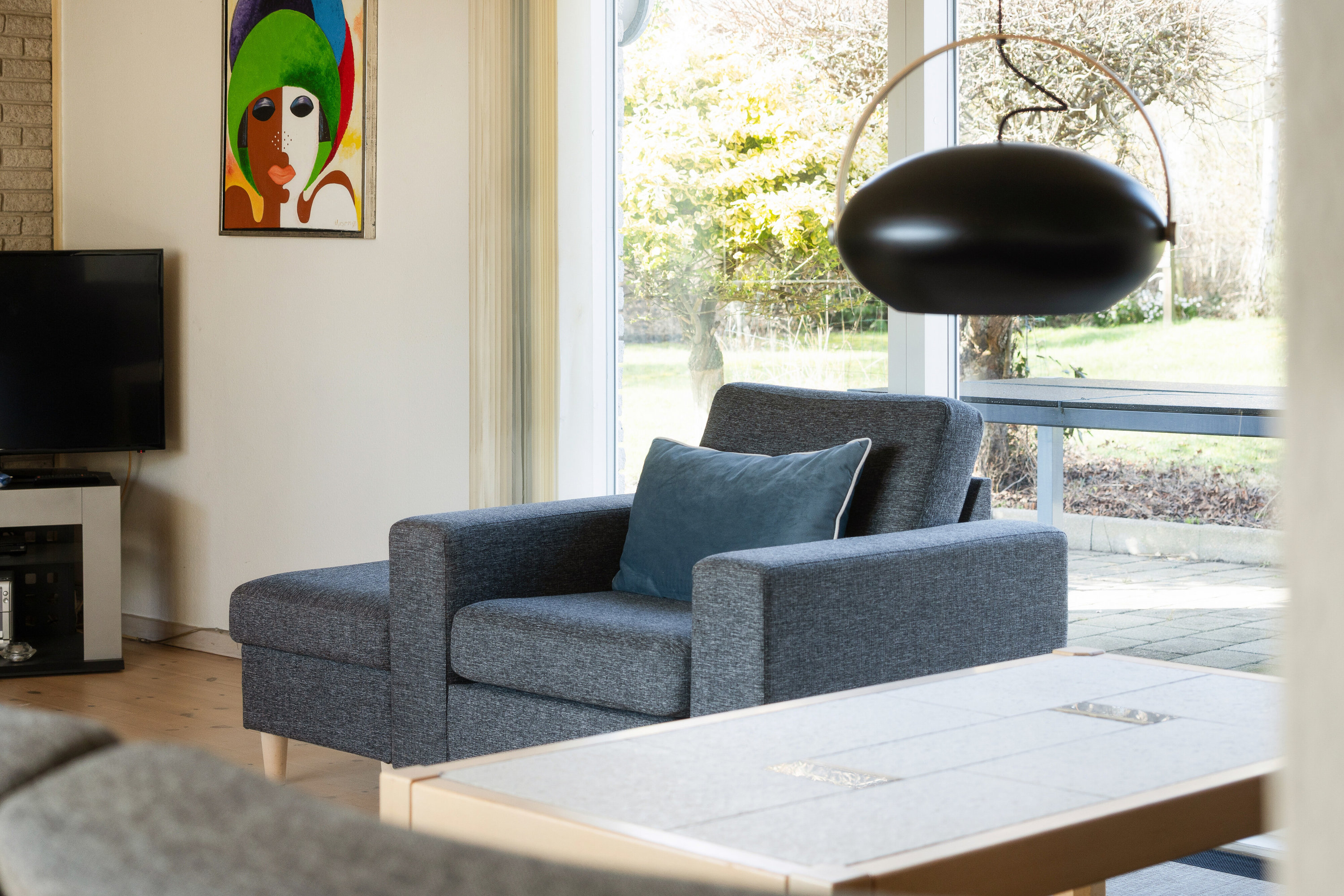 Fremhævet stue billede i fuldskærmstilstand. Billede af Sløruglevej 16, Ll Kongsmark, 4200 Slagelse