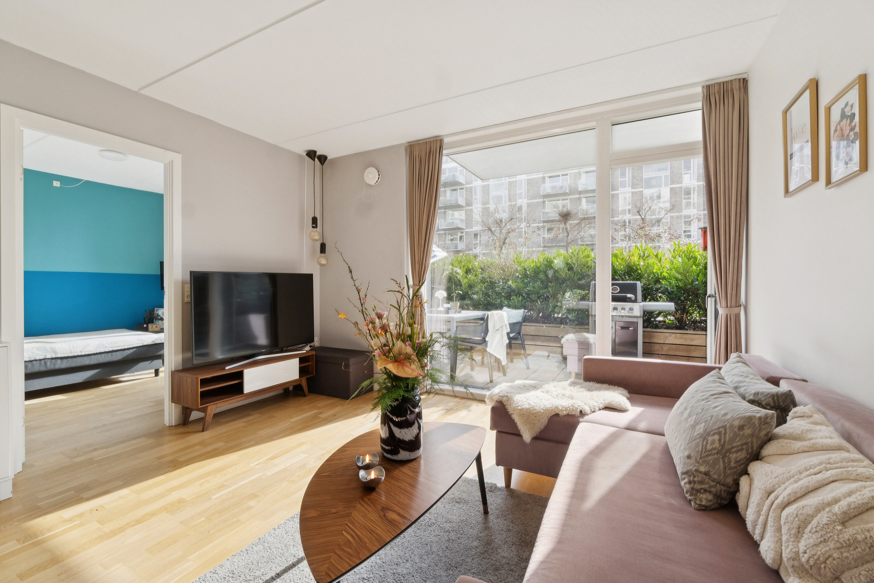 Fremhævet stue billede i fuldskærmstilstand. Billede af Klaksvigsgade 5, st.. th., 2300 København S