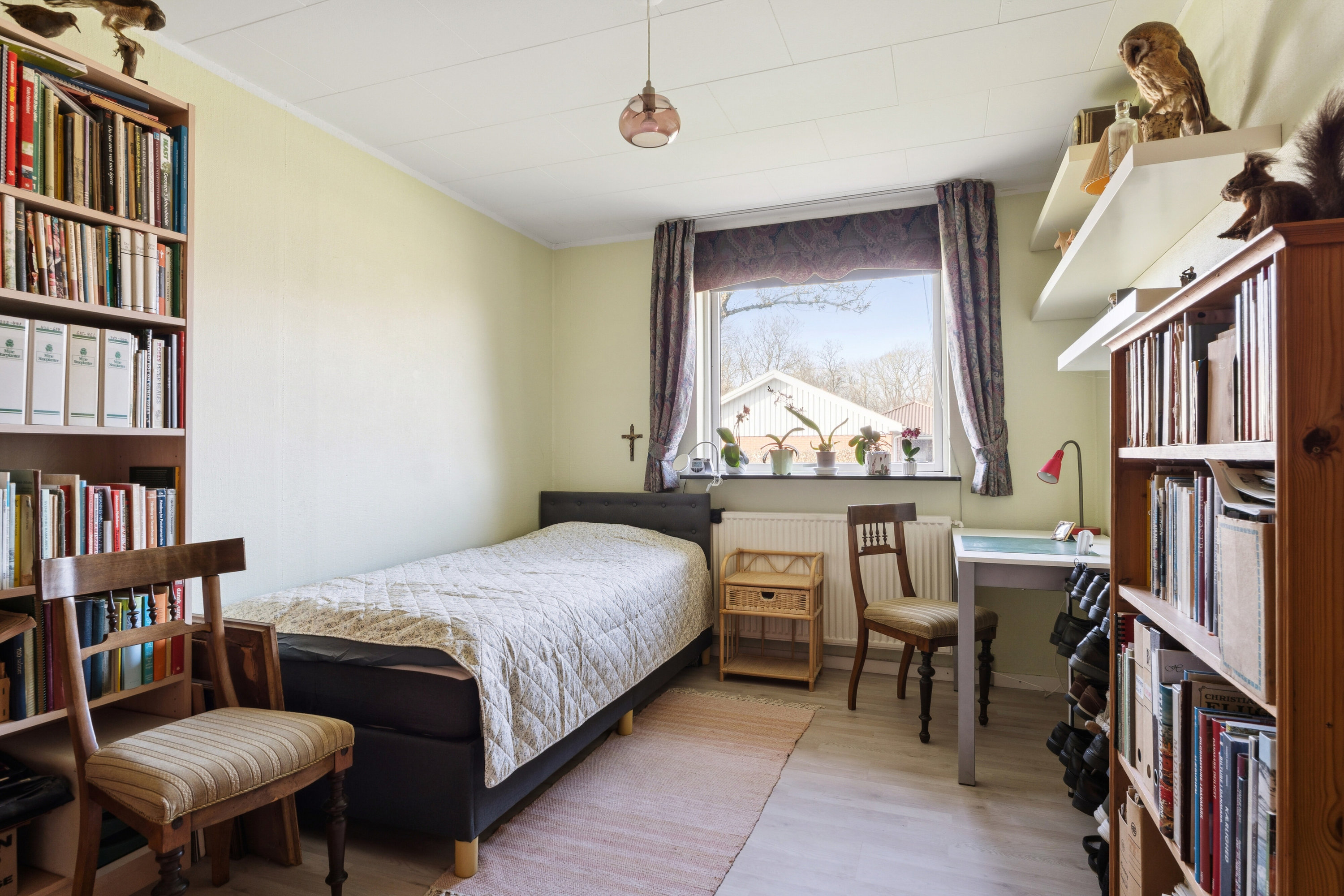 Fremhævet soveværelse billede i fuldskærmstilstand. Billede af Poul Gerness Vej 22, 7430 Ikast