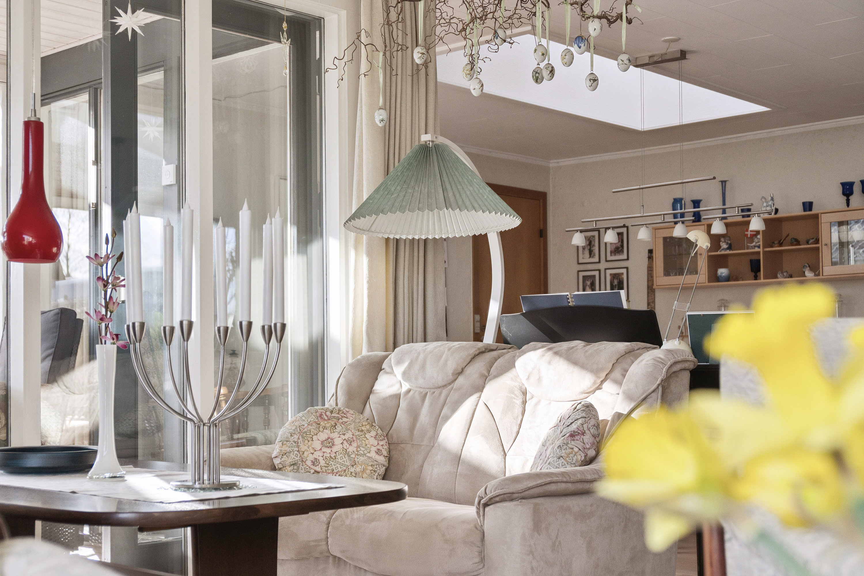 Fremhævet stue billede i fuldskærmstilstand. Billede af Poul Gerness Vej 22, 7430 Ikast