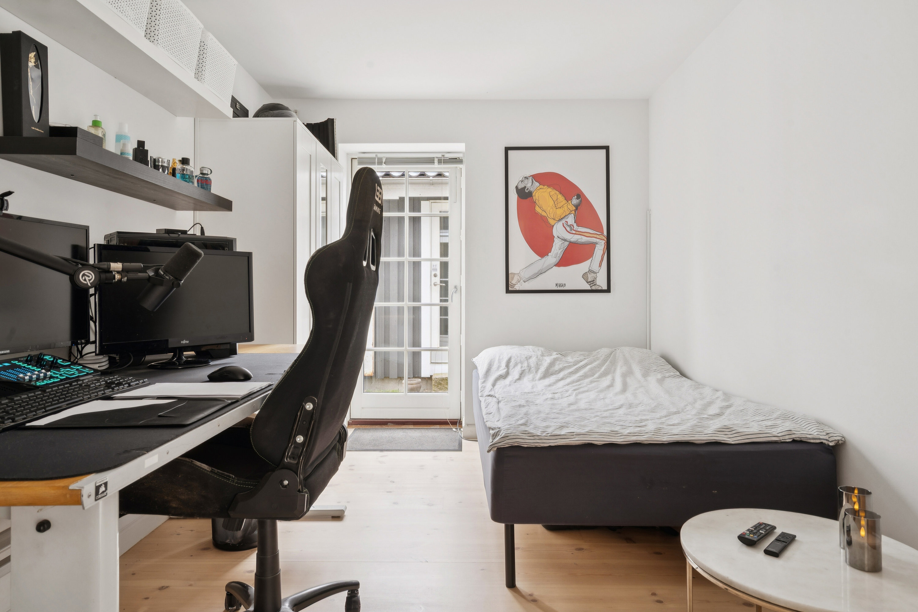 Fremhævet soveværelse billede i fuldskærmstilstand. Billede af Sølvagervej 6, 4640 Faxe