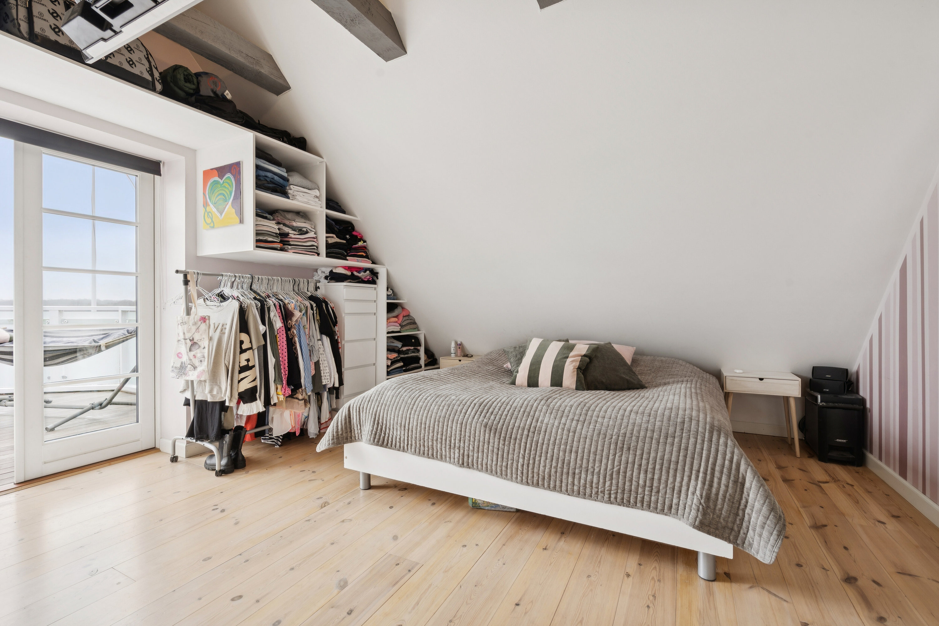 Fremhævet soveværelse billede i fuldskærmstilstand. Billede af Sølvagervej 6, 4640 Faxe