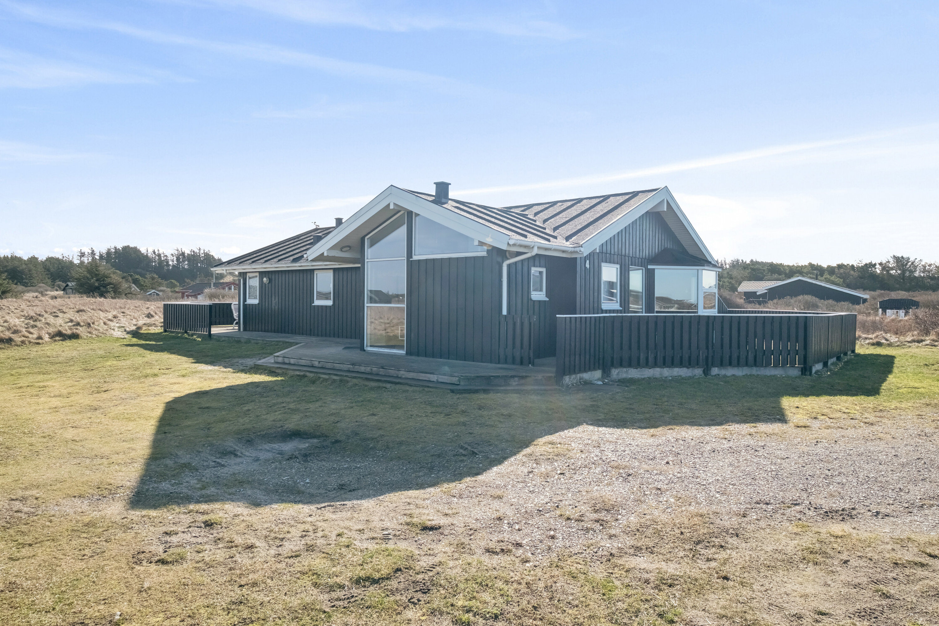 Fremhævet udendørs billede i fuldskærmstilstand. Billede af Midnatsvej 4, Skal Klit, 9800 Hjørring