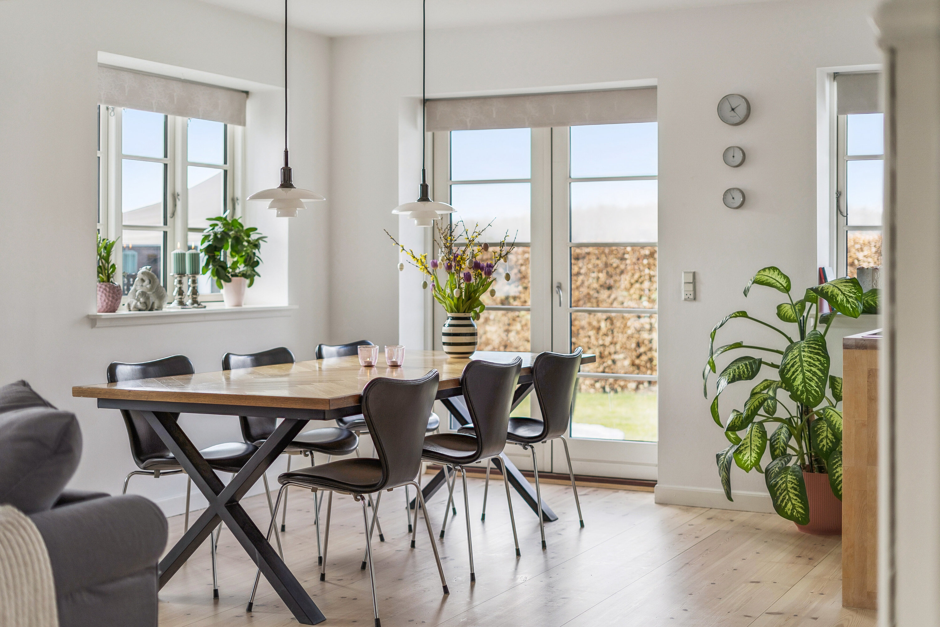 Fremhævet spisestue billede i fuldskærmstilstand. Billede af Sølvagervej 6, 4640 Faxe