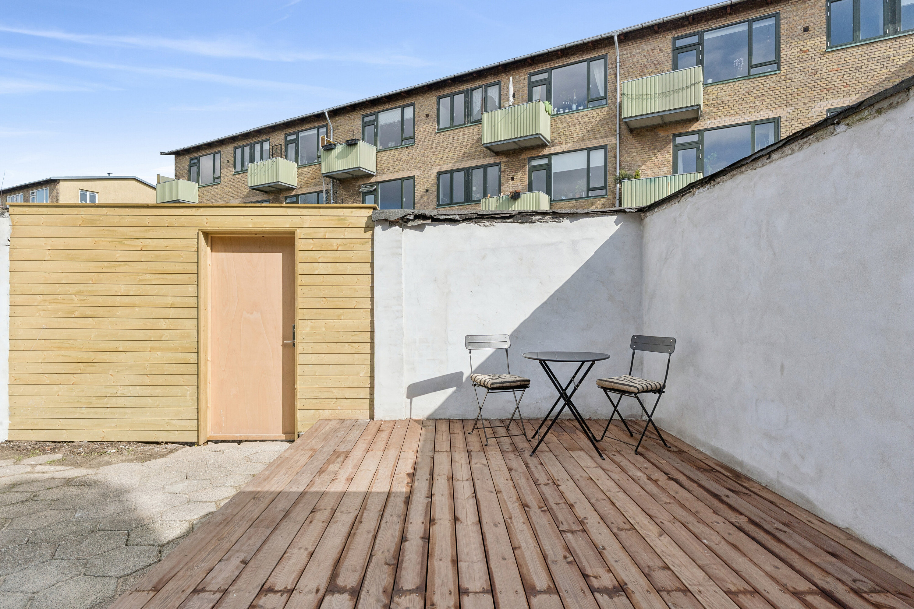 Fremhævet udendørs billede i fuldskærmstilstand. Billede af Padborgvej 45, 2610 Rødovre