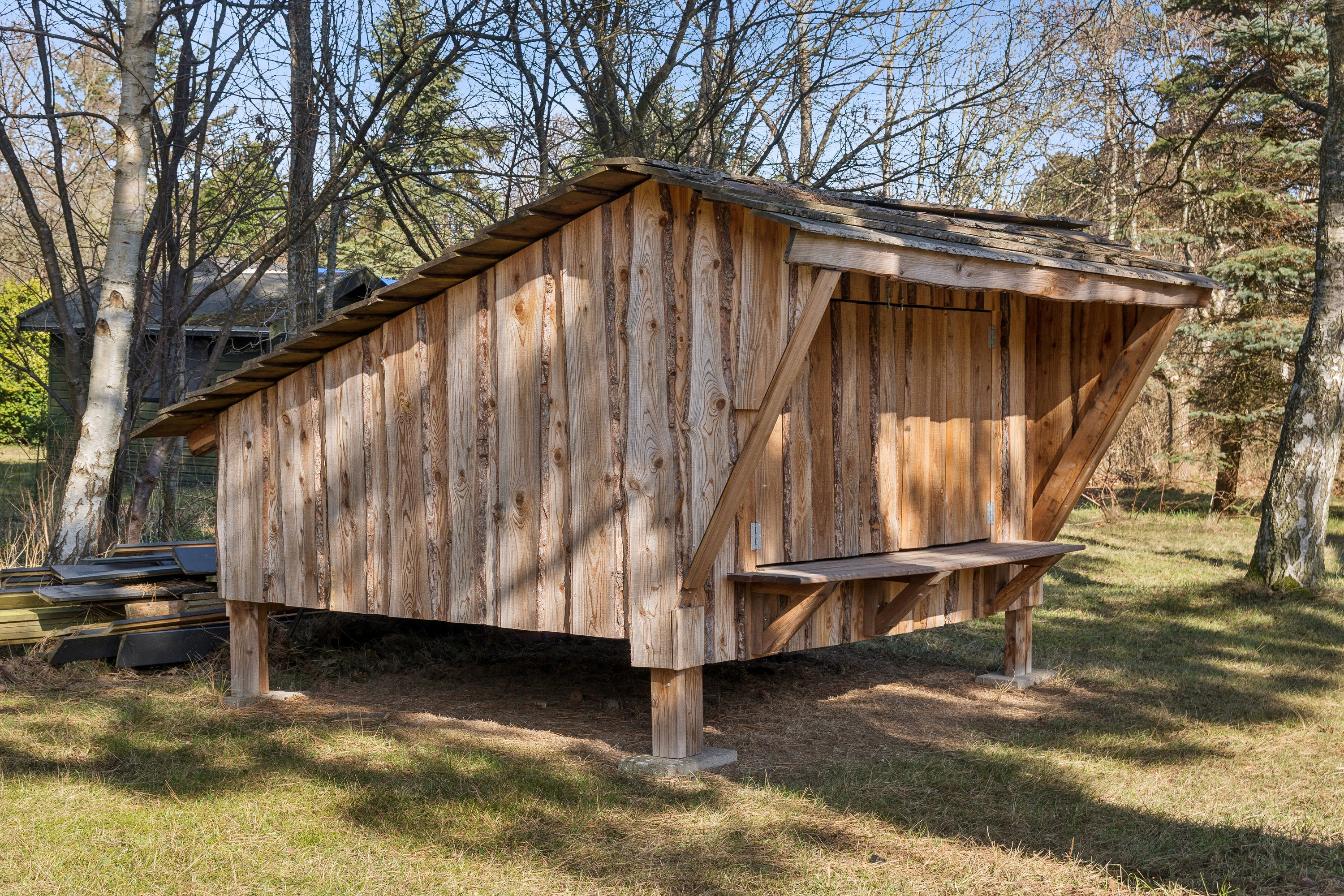 Fremhævet udendørs billede i fuldskærmstilstand. Billede af Læhegnet 8, Ell Kohave, 4573 Højby