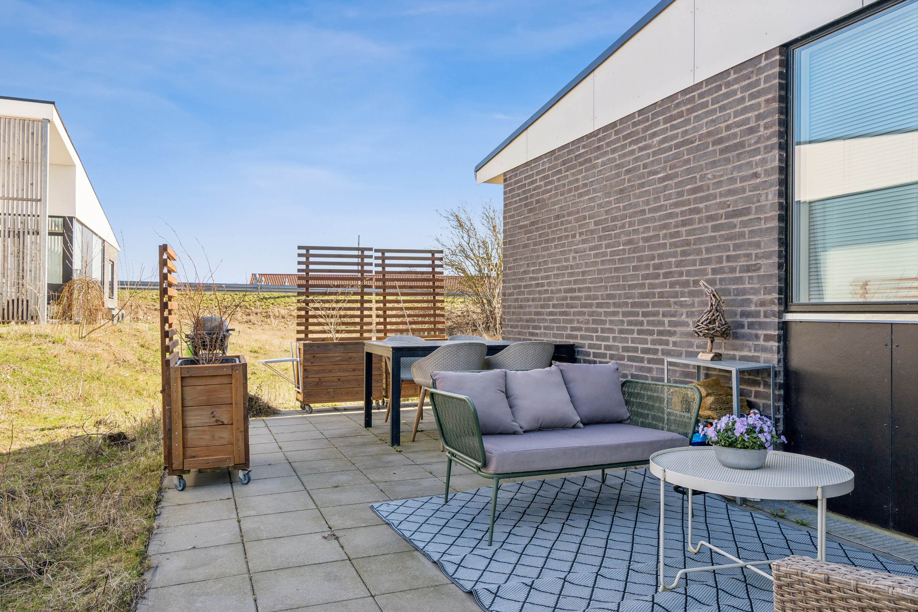 Fremhævet terrasse billede i fuldskærmstilstand. Billede af Vig Bakke 1E, 4560 Vig