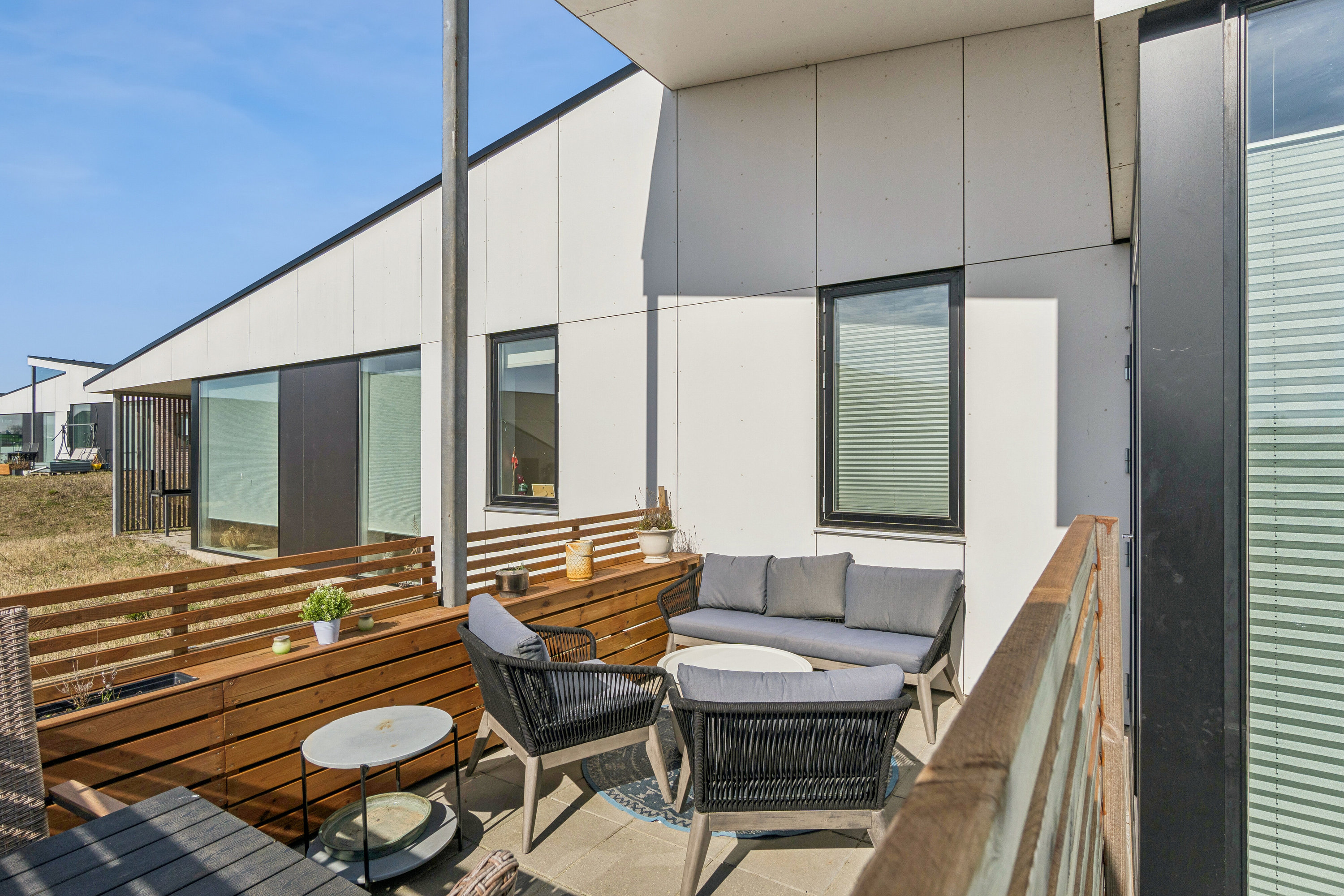 Fremhævet terrasse billede i fuldskærmstilstand. Billede af Vig Bakke 1E, 4560 Vig