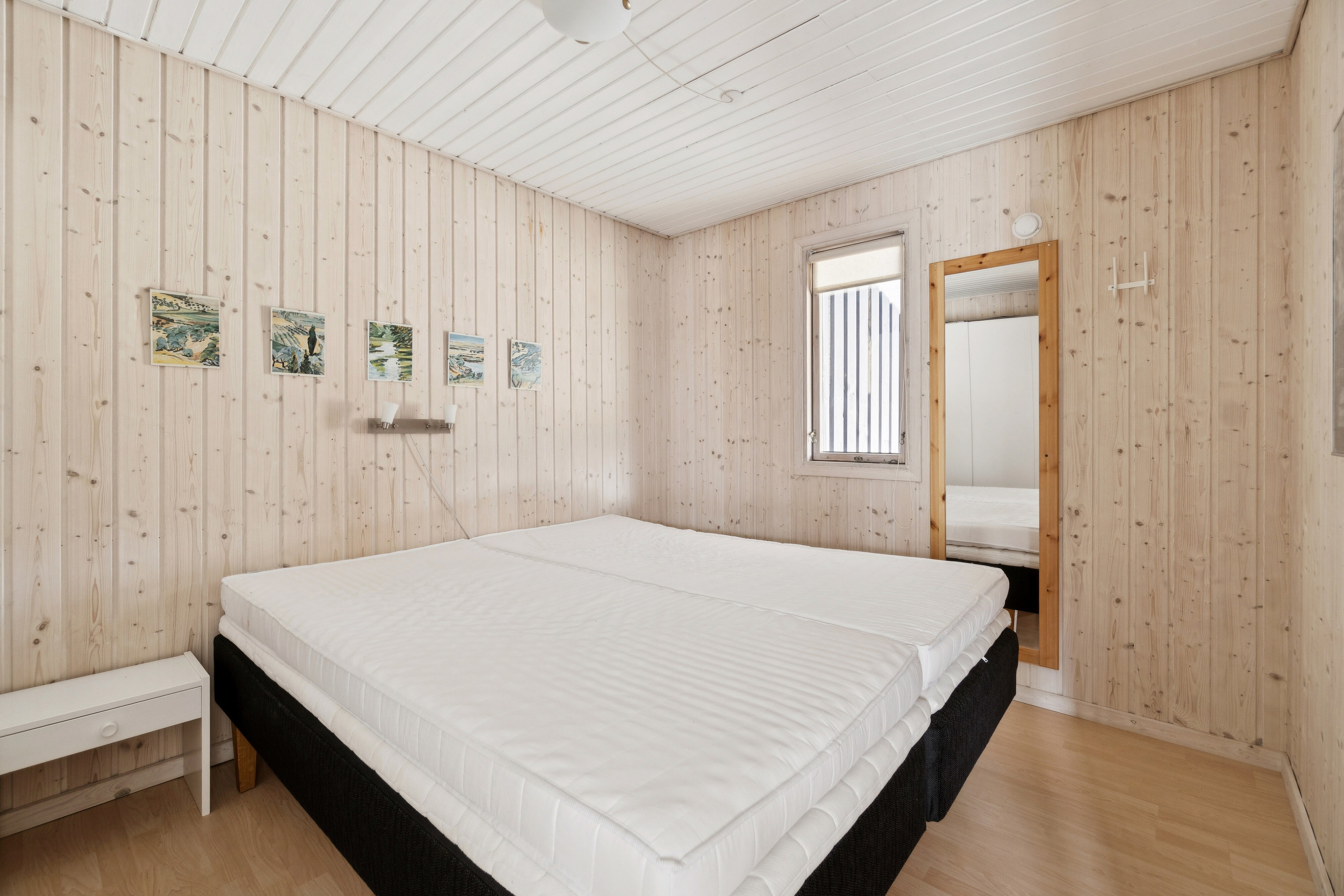 Fremhævet soveværelse billede i fuldskærmstilstand. Billede af Spætmejsevej 13, Draget, 7760 Hurup Thy