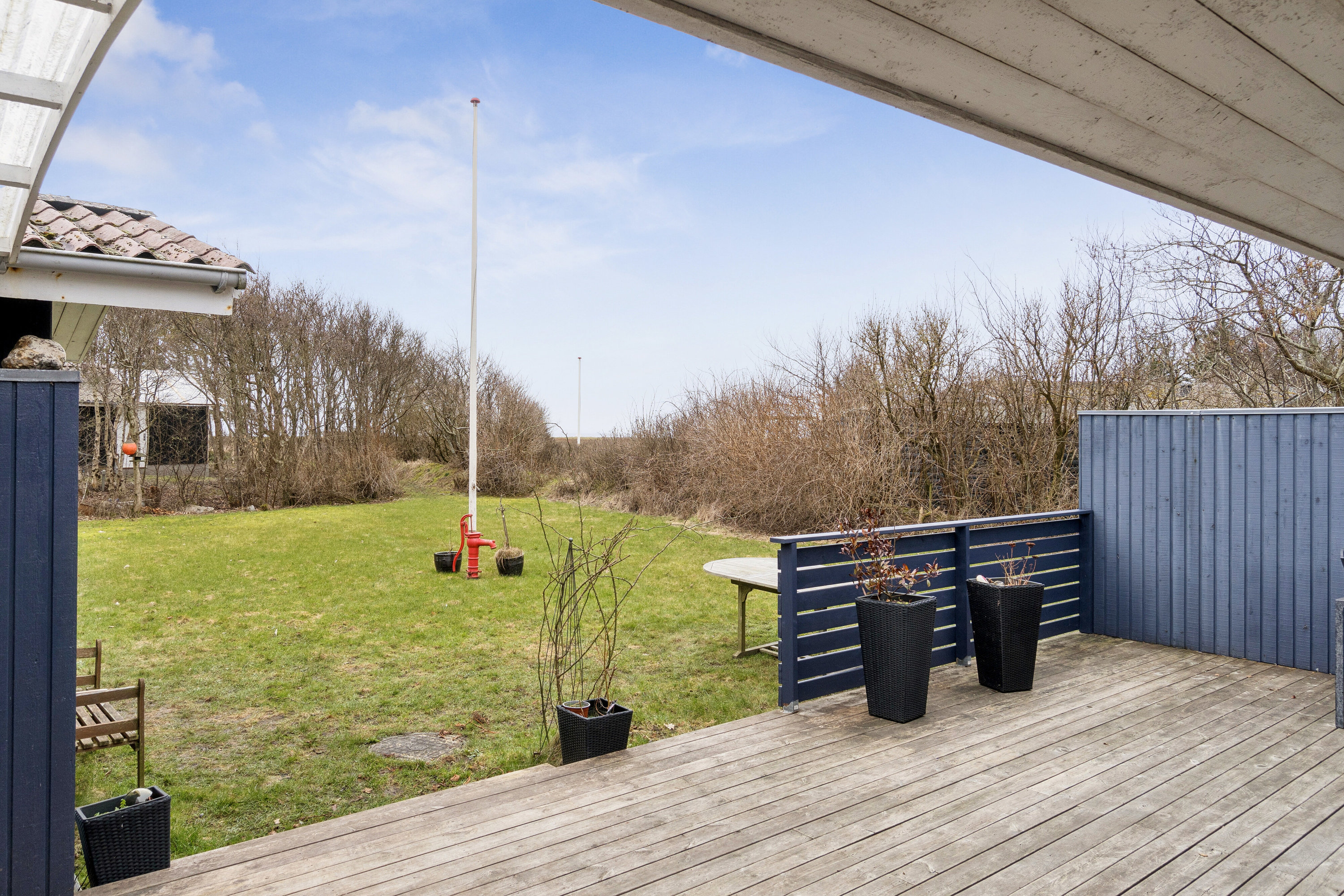 Fremhævet baghave billede i fuldskærmstilstand. Billede af Spætmejsevej 13, Draget, 7760 Hurup Thy