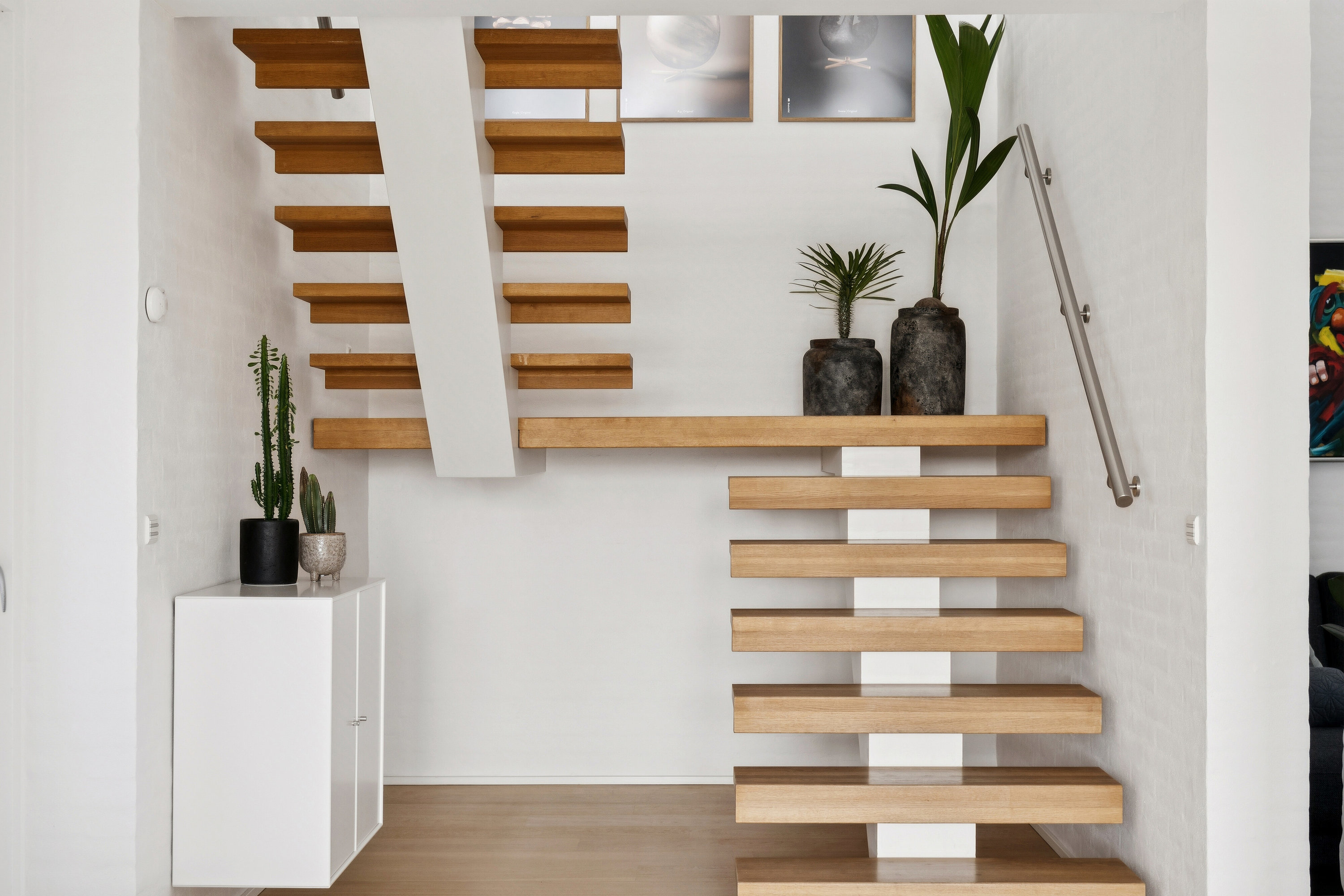 Fremhævet trappe billede i fuldskærmstilstand. Billede af Lavendelvej 4, 7700 Thisted