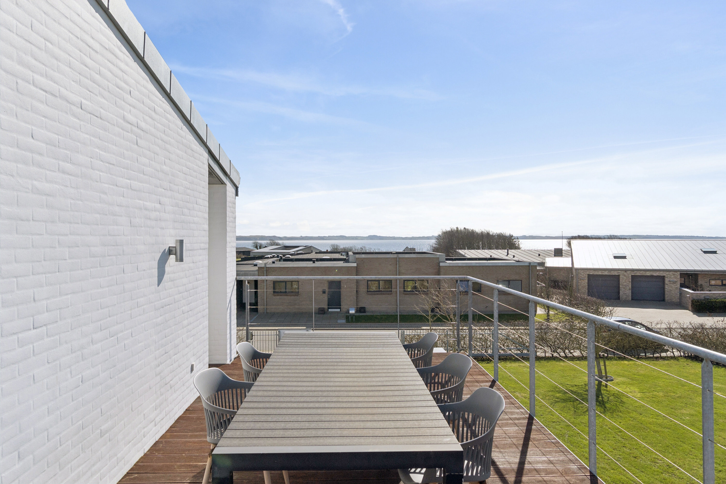 Fremhævet altan billede i fuldskærmstilstand. Billede af Lavendelvej 4, 7700 Thisted