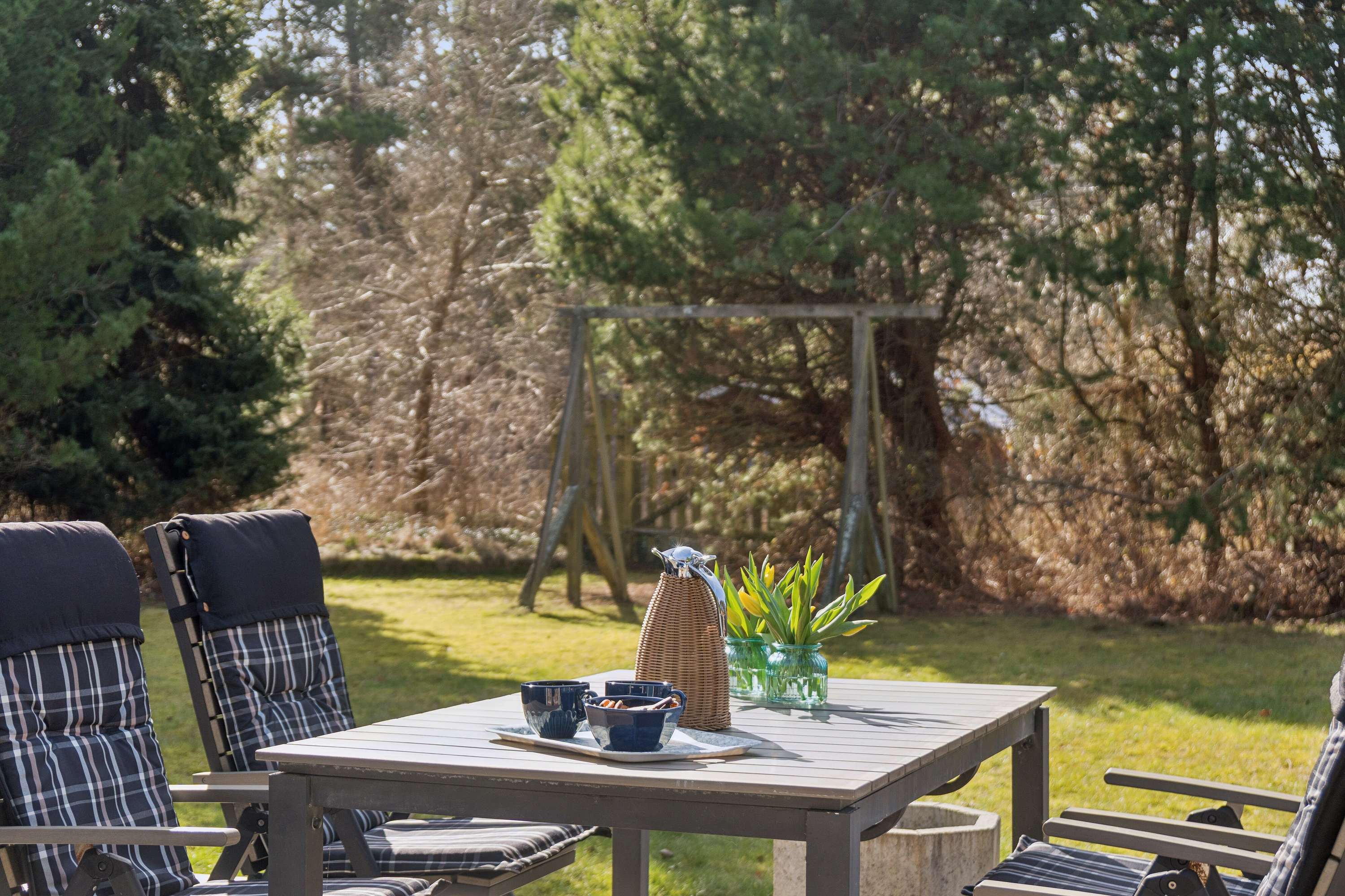 Fremhævet set fra haven billede i fuldskærmstilstand. Billede af Froggårdsvej 19, Ellinge Lyng, 4573 Højby