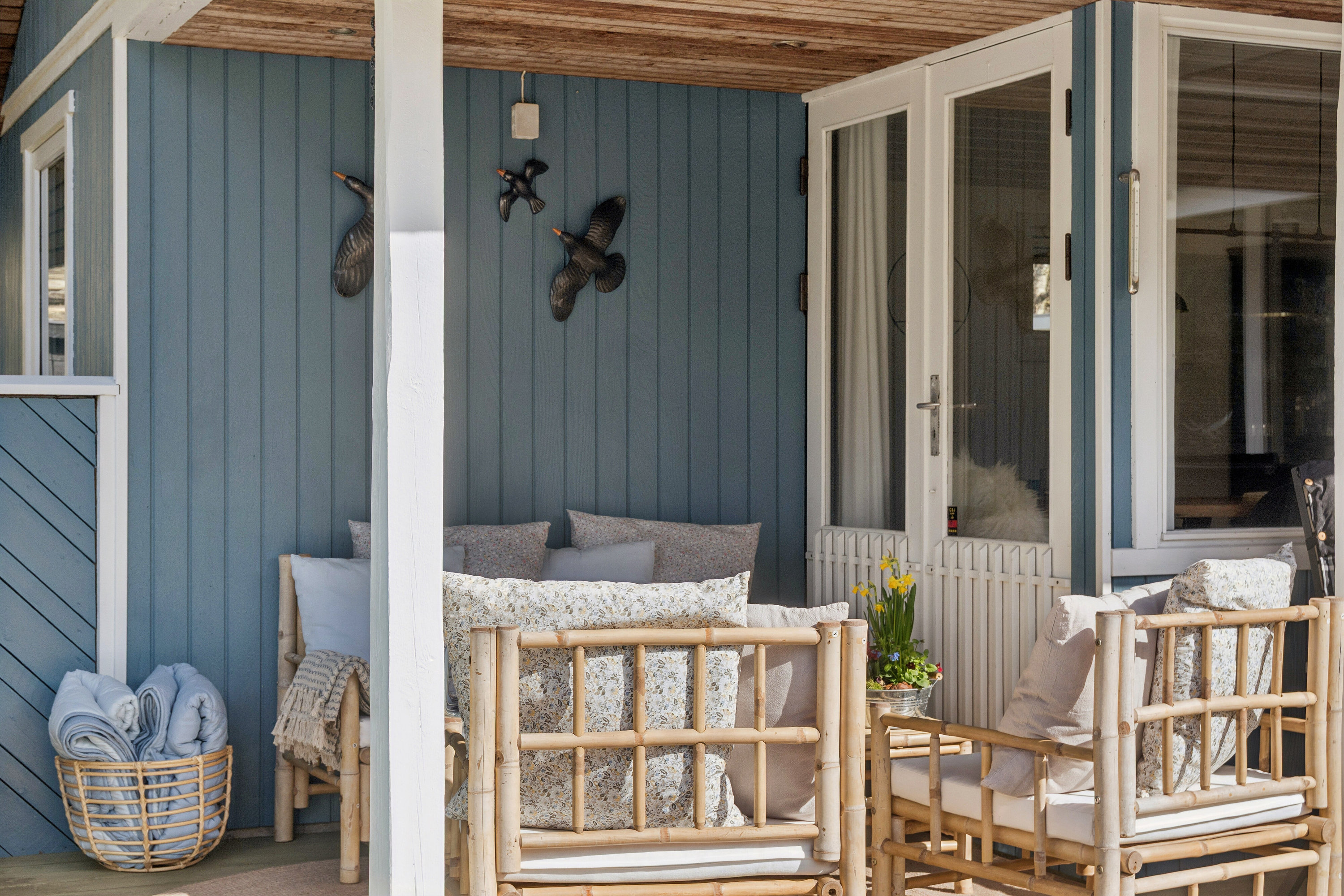 Fremhævet set fra haven billede i fuldskærmstilstand. Billede af Froggårdsvej 19, Ellinge Lyng, 4573 Højby