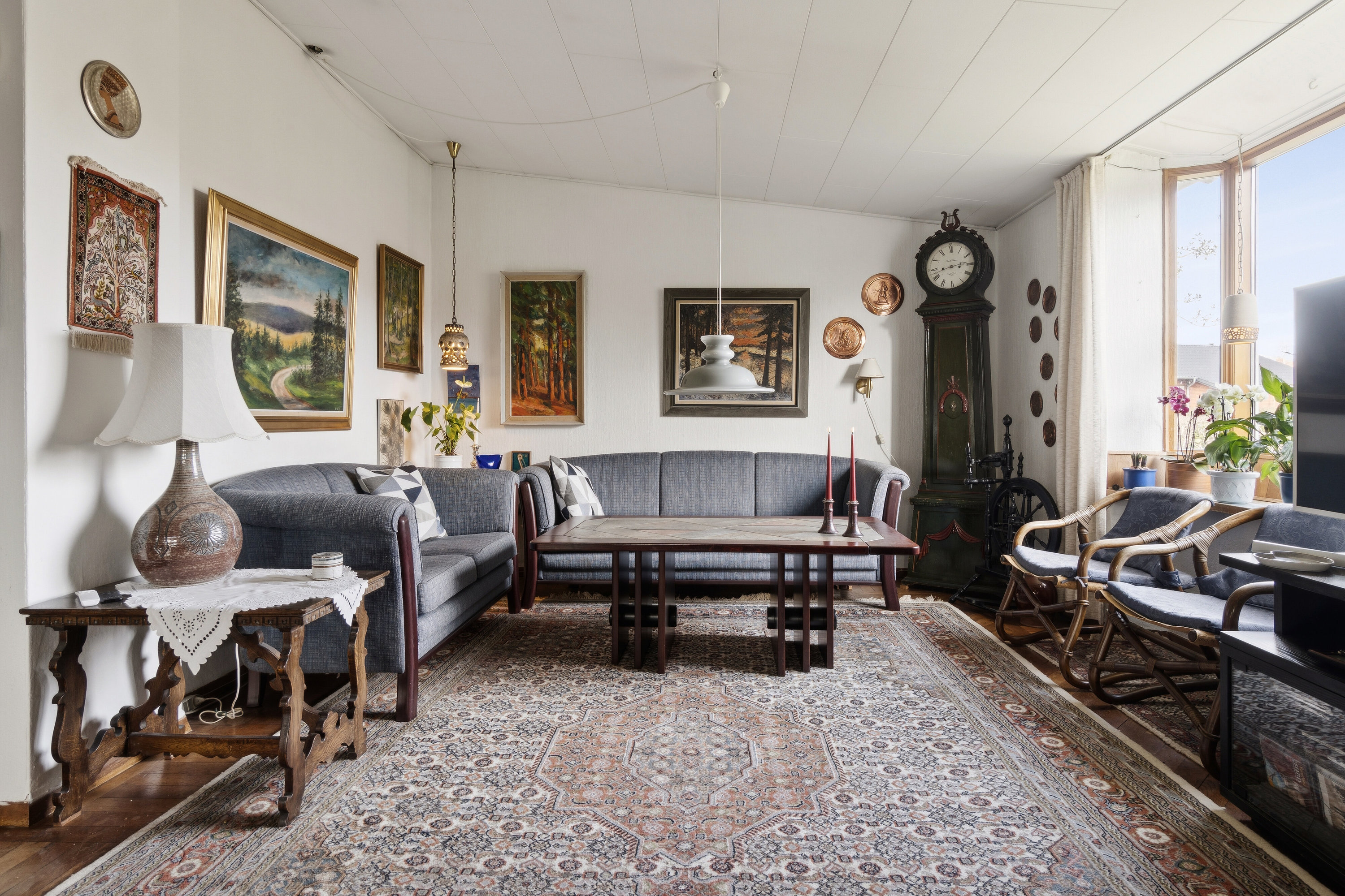 Fremhævet stue billede i fuldskærmstilstand. Billede af Sandflugtsvej 24, 3700 Rønne