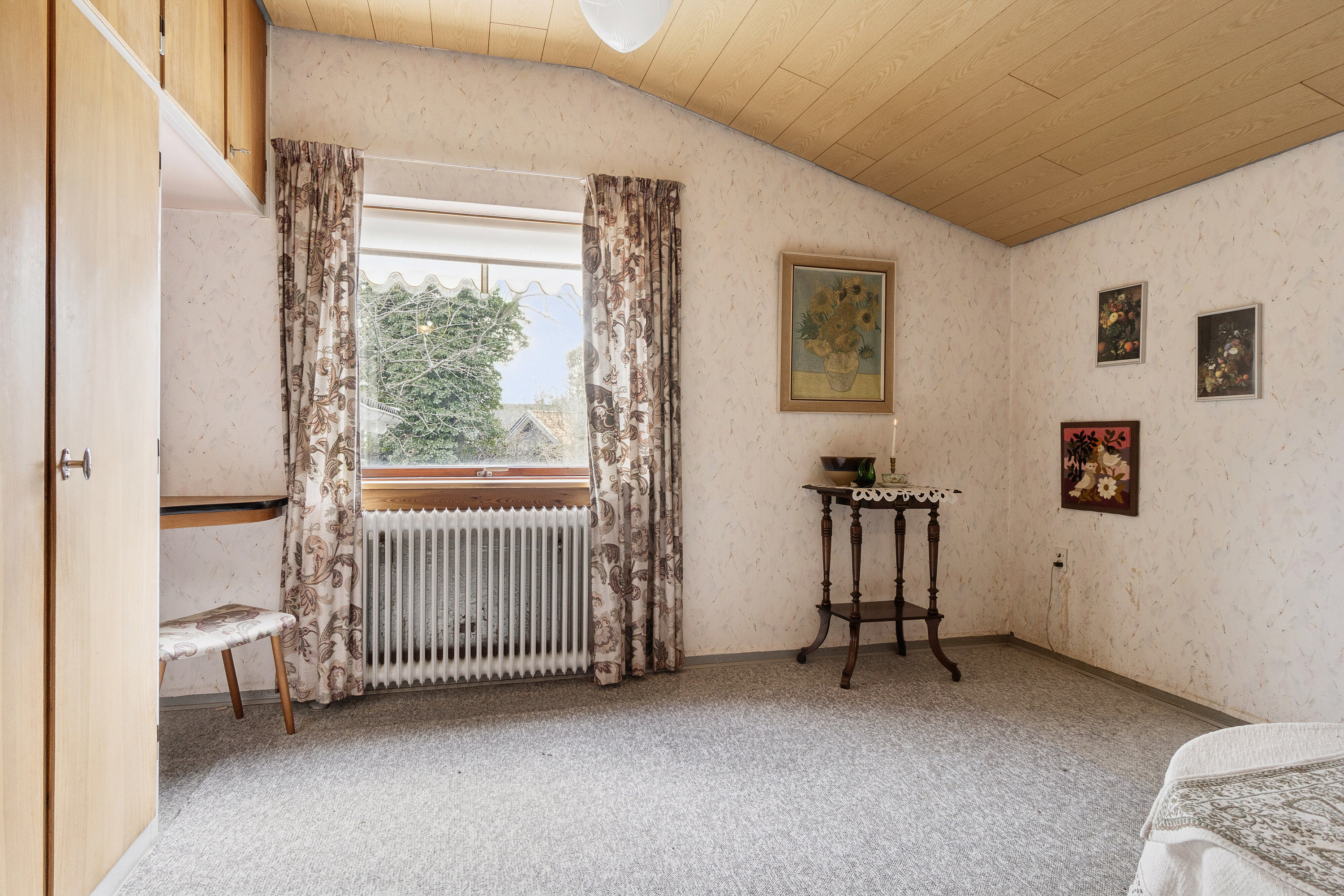 Fremhævet soveværelse billede i fuldskærmstilstand. Billede af Sandflugtsvej 24, 3700 Rønne