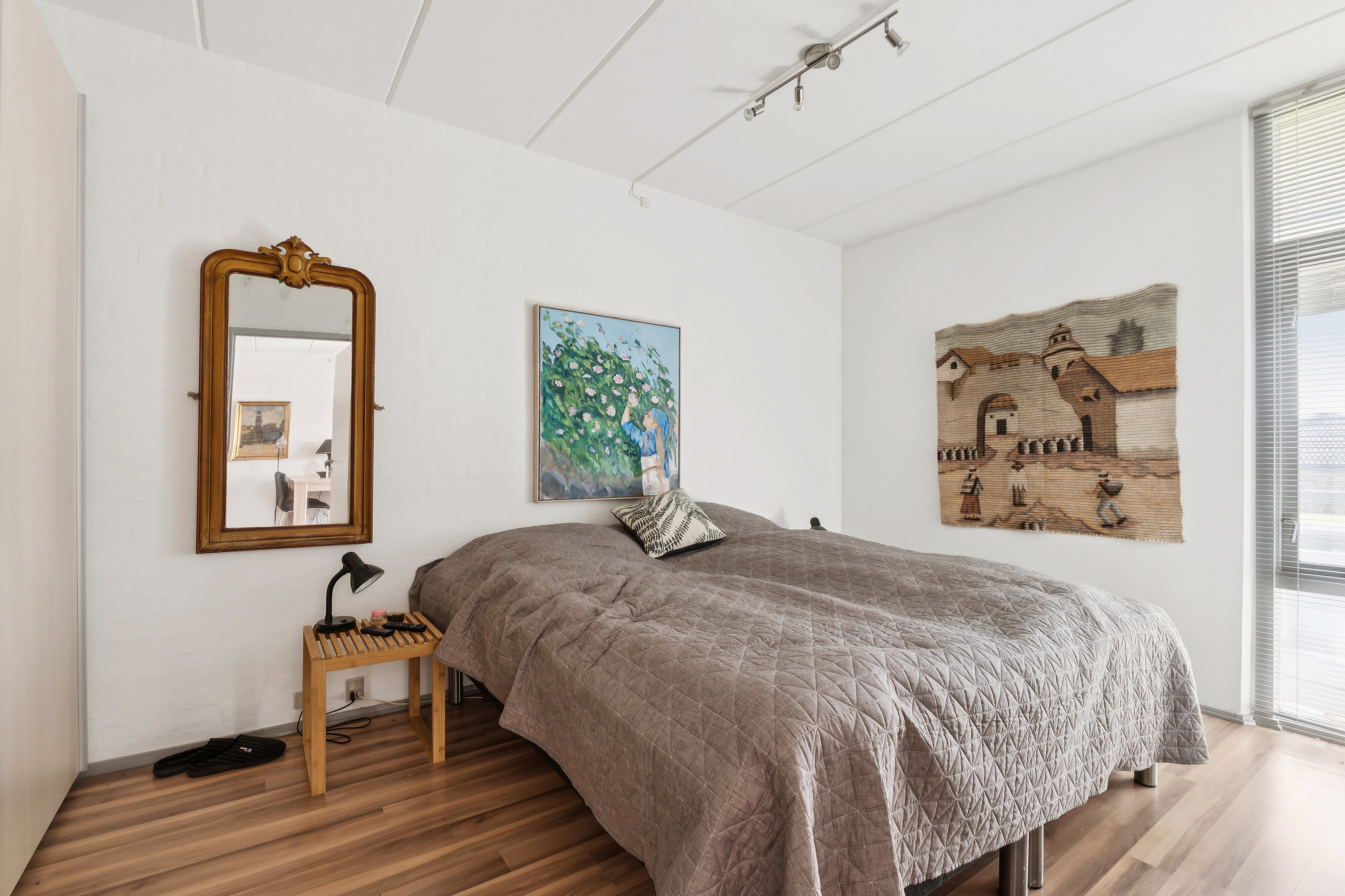 Fremhævet soveværelse billede i fuldskærmstilstand. Billede af Jaruplundvej 3, Bov, 6330 Padborg