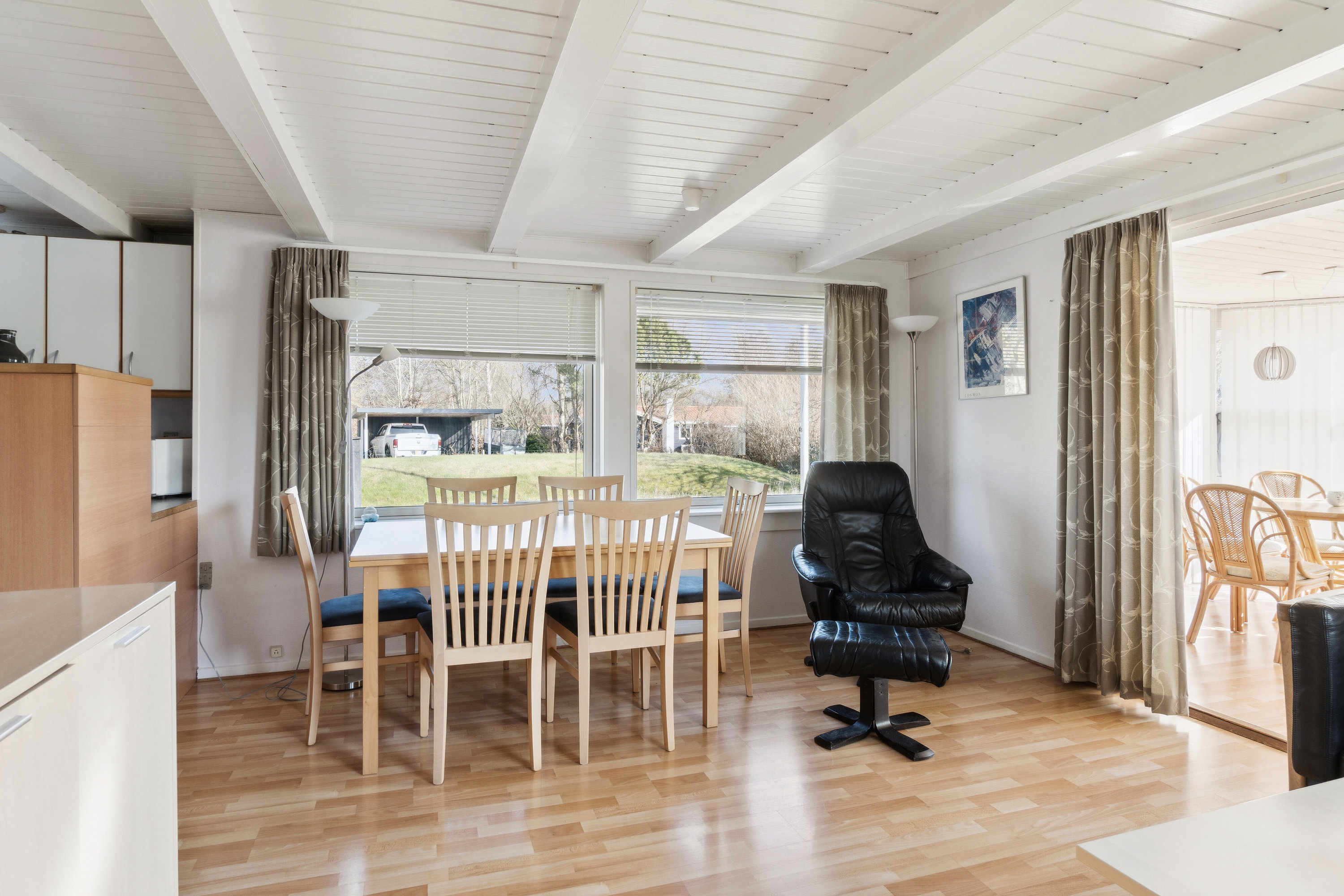 Fremhævet spisestue billede i fuldskærmstilstand. Billede af Tjørnelunden 13, Bjerge Str, 4480 Store Fuglede