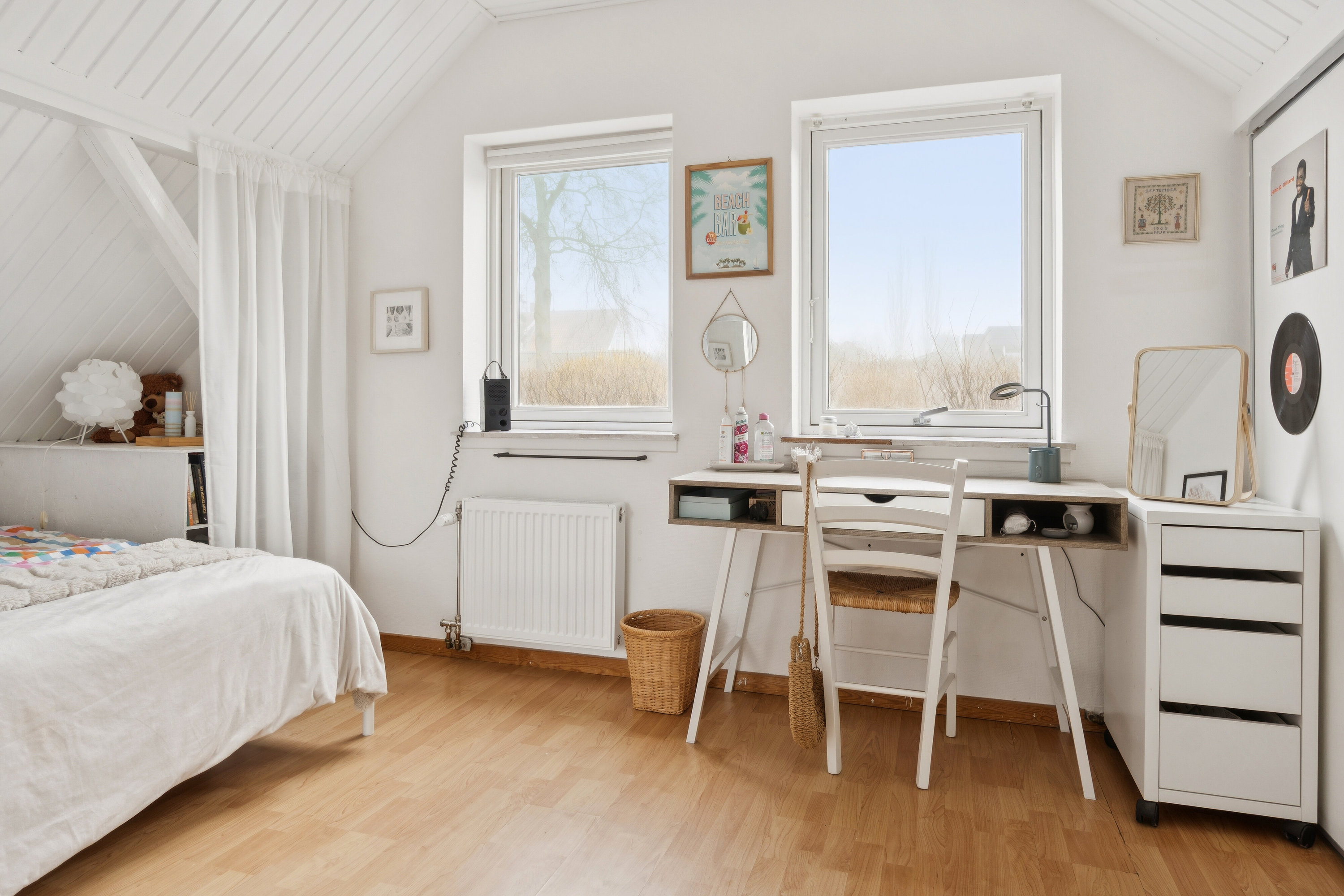 Fremhævet soveværelse billede i fuldskærmstilstand. Billede af Åvej 18A, Himmelev, 4000 Roskilde