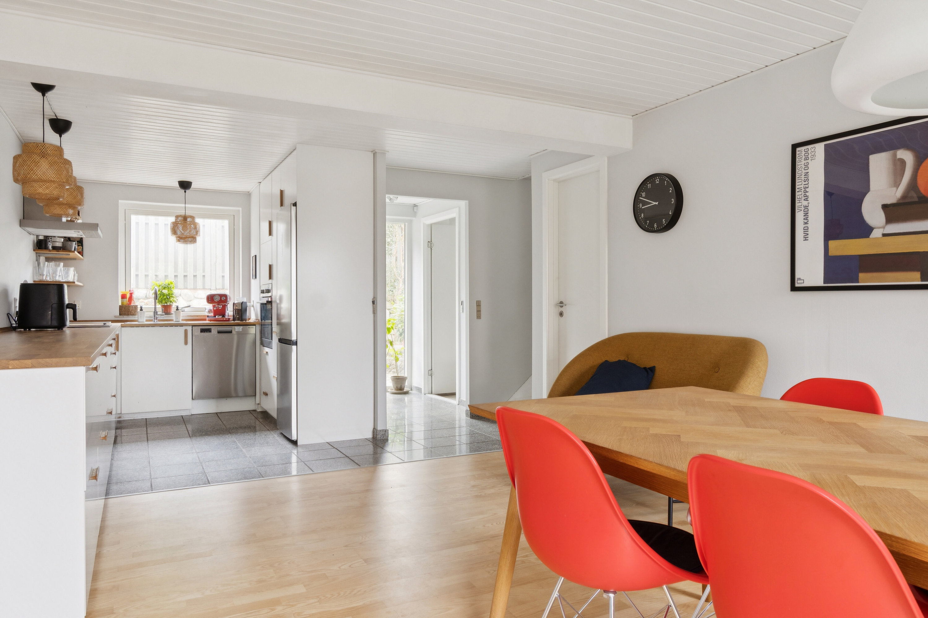 Fremhævet spisestue billede i fuldskærmstilstand. Billede af Åvej 18A, Himmelev, 4000 Roskilde