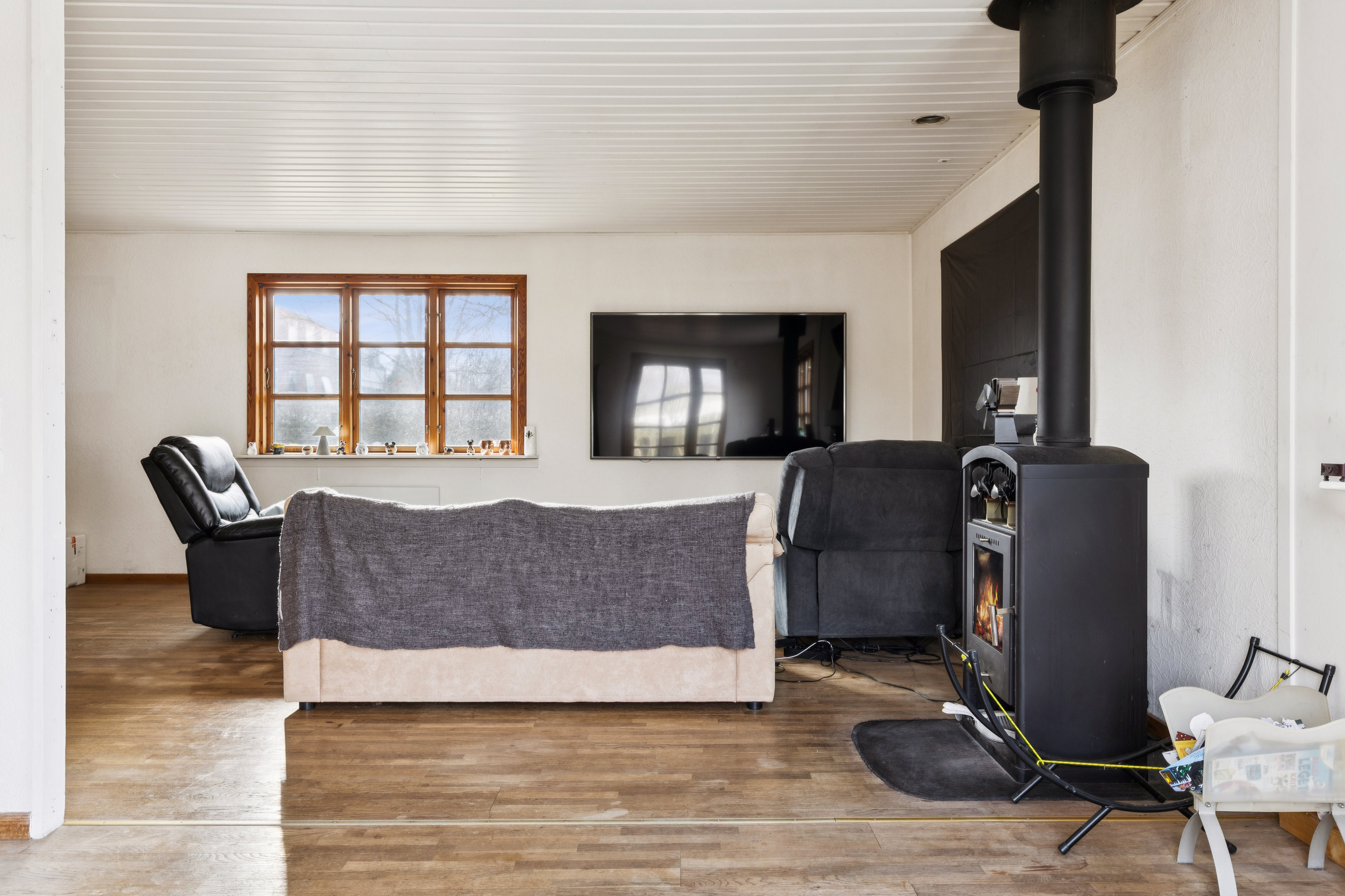 Fremhævet stue billede i fuldskærmstilstand. Billede af Smedelodden 13, Stigs Bjergby, 4440 Mørkøv