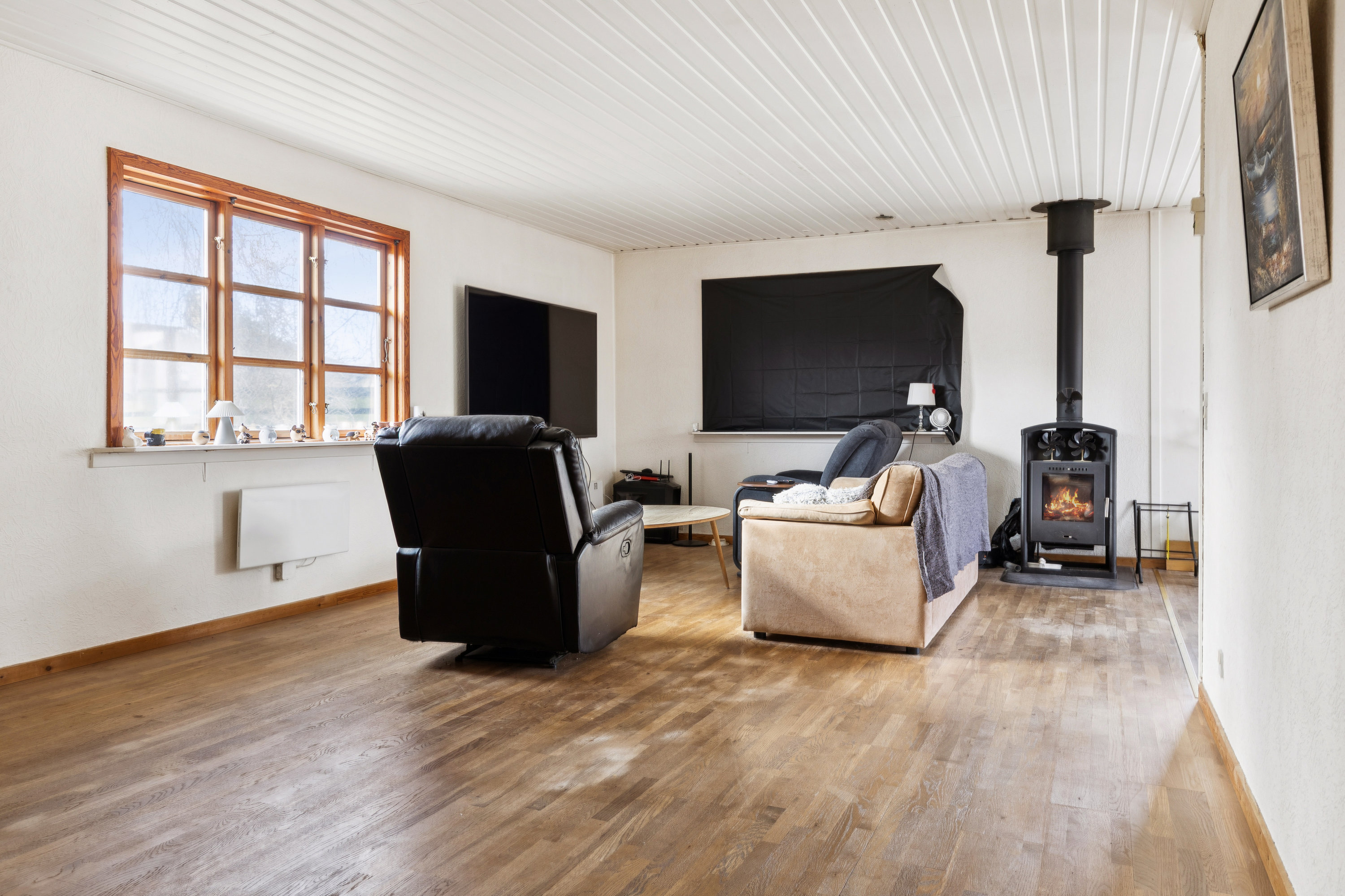 Fremhævet stue billede i fuldskærmstilstand. Billede af Smedelodden 13, Stigs Bjergby, 4440 Mørkøv