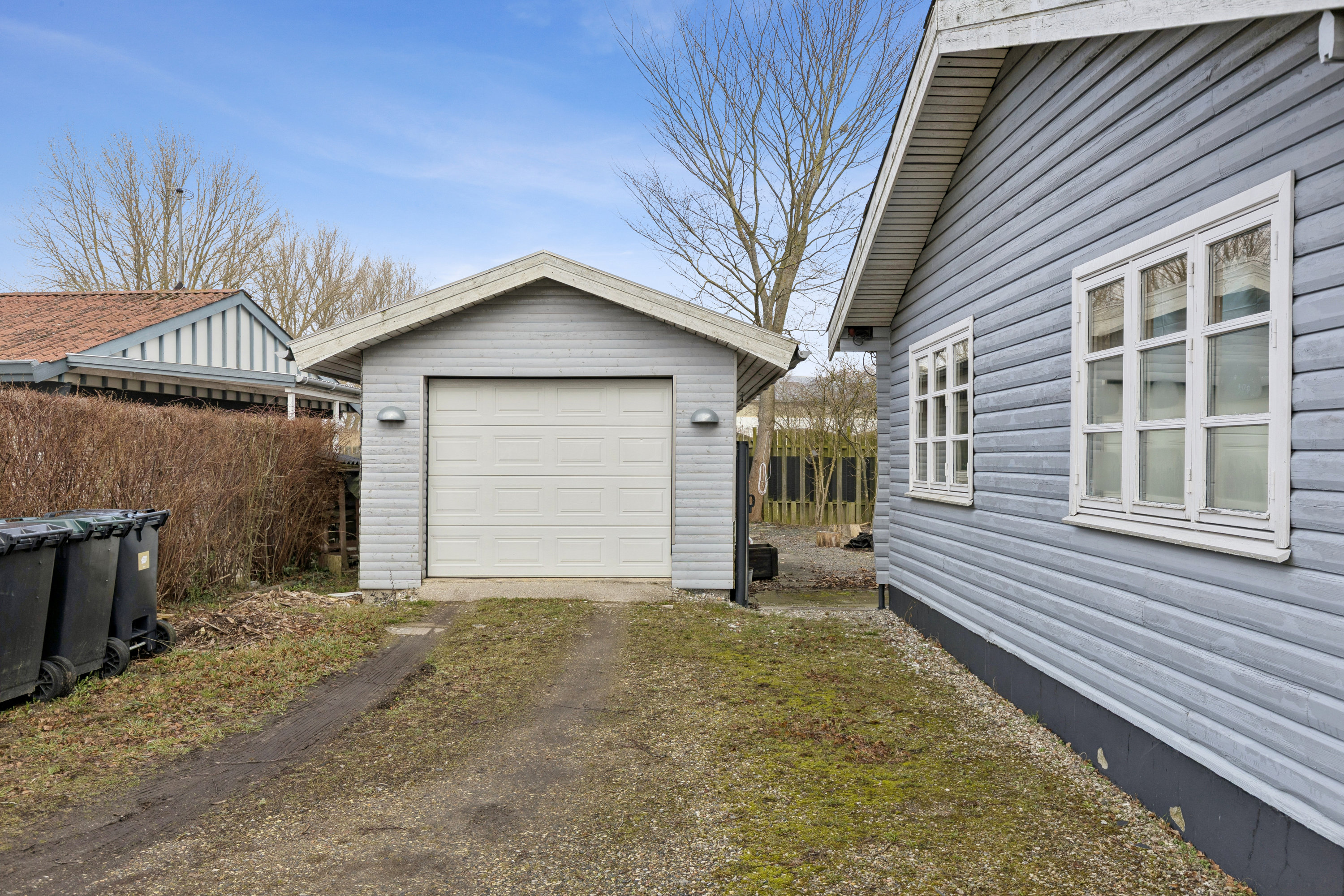 Fremhævet garage  billede i fuldskærmstilstand. Billede af Smedelodden 13, Stigs Bjergby, 4440 Mørkøv