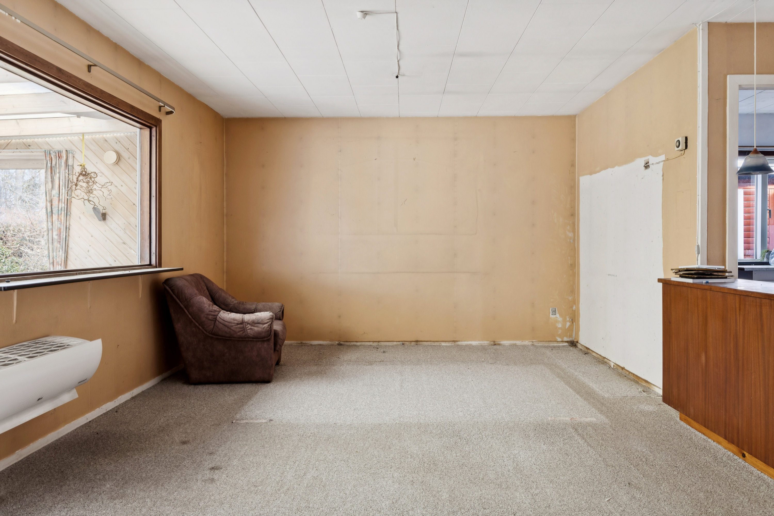 Fremhævet stue billede i fuldskærmstilstand. Billede af Sneppevej 8, 4450 Jyderup