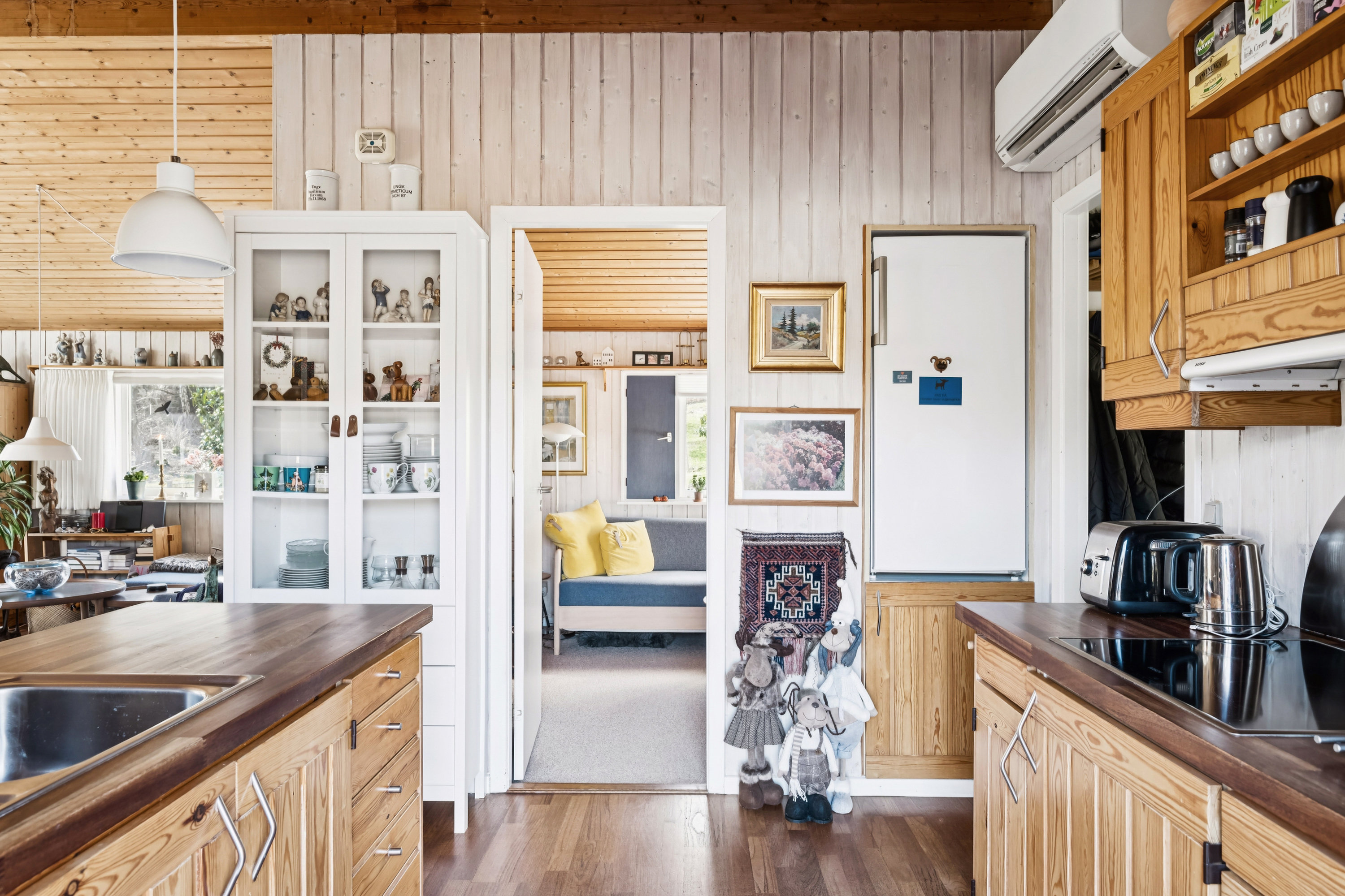 Fremhævet køkken billede i fuldskærmstilstand. Billede af Bindeleddet 4, Landborup, 8420 Knebel