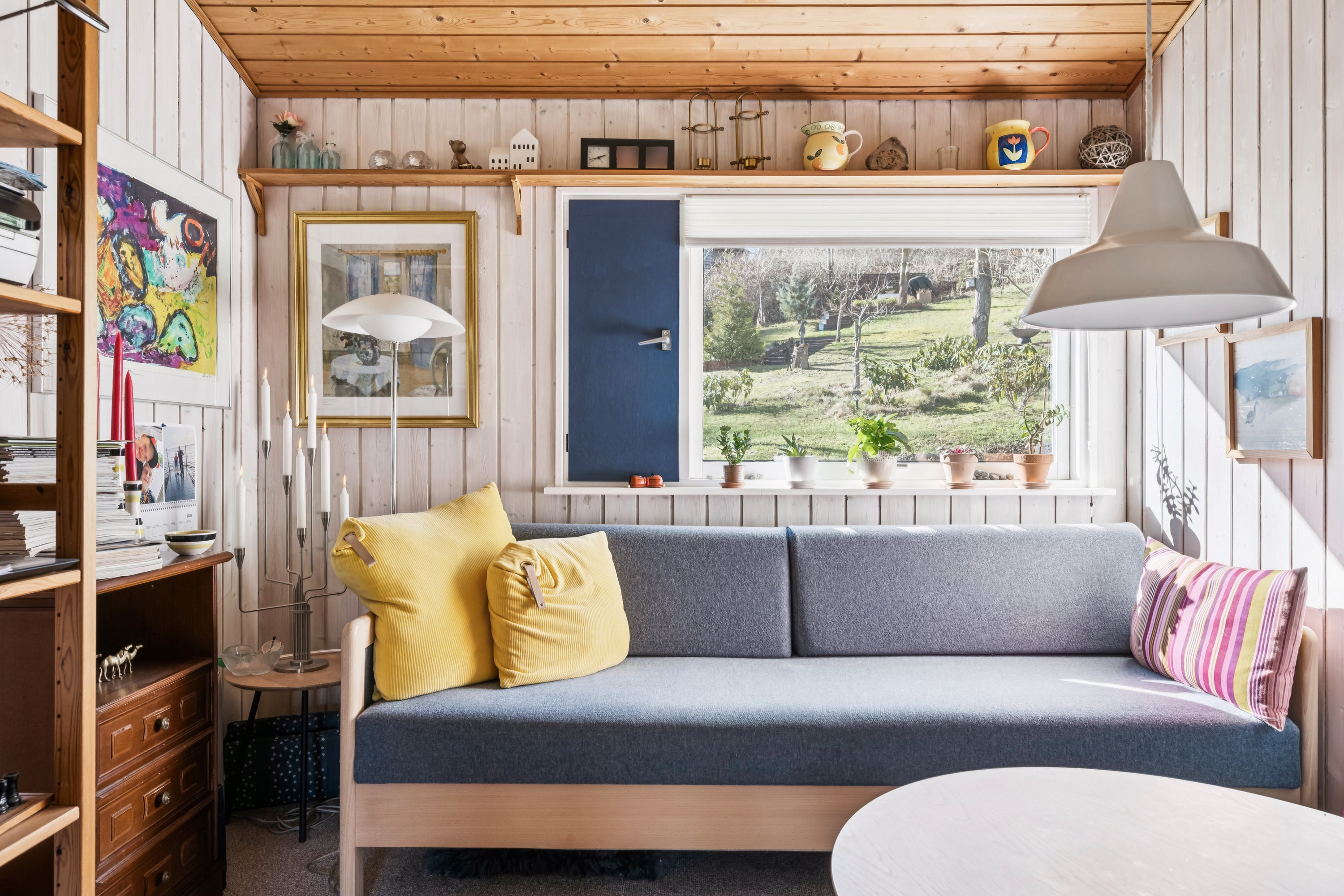 Fremhævet stue billede i fuldskærmstilstand. Billede af Bindeleddet 4, Landborup, 8420 Knebel