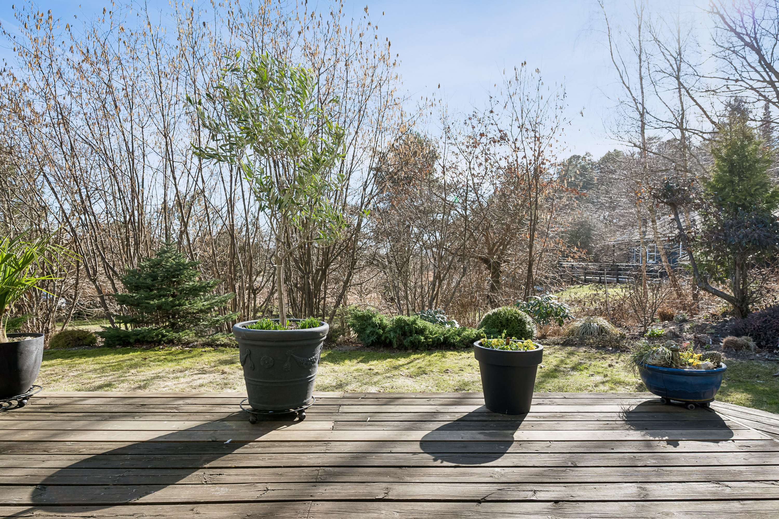 Fremhævet terrasse billede i fuldskærmstilstand. Billede af Bindeleddet 4, Landborup, 8420 Knebel