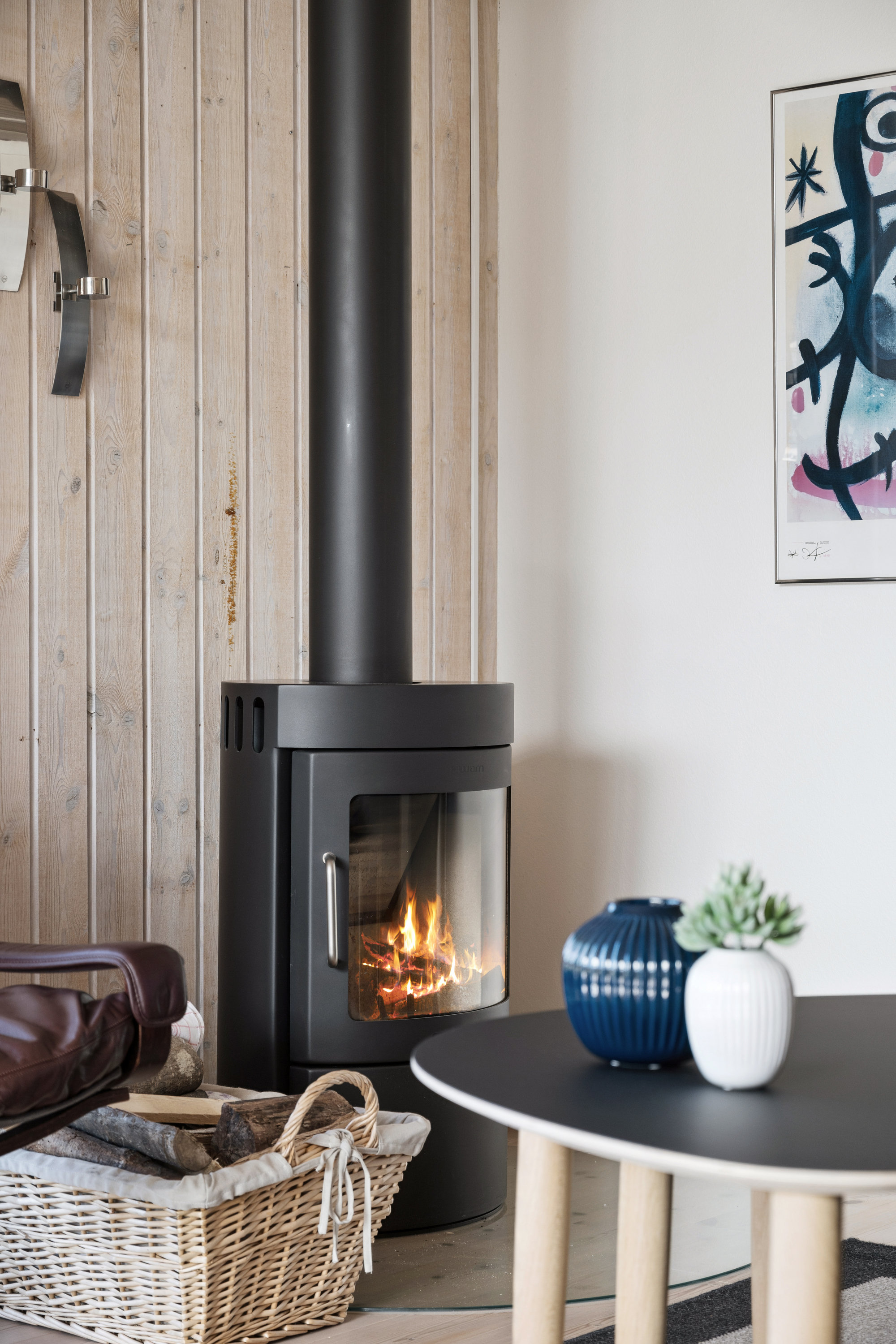 Fremhævet stue billede i fuldskærmstilstand. Billede af Ravnsvej 36, Egsmark Strand, 8400 Ebeltoft