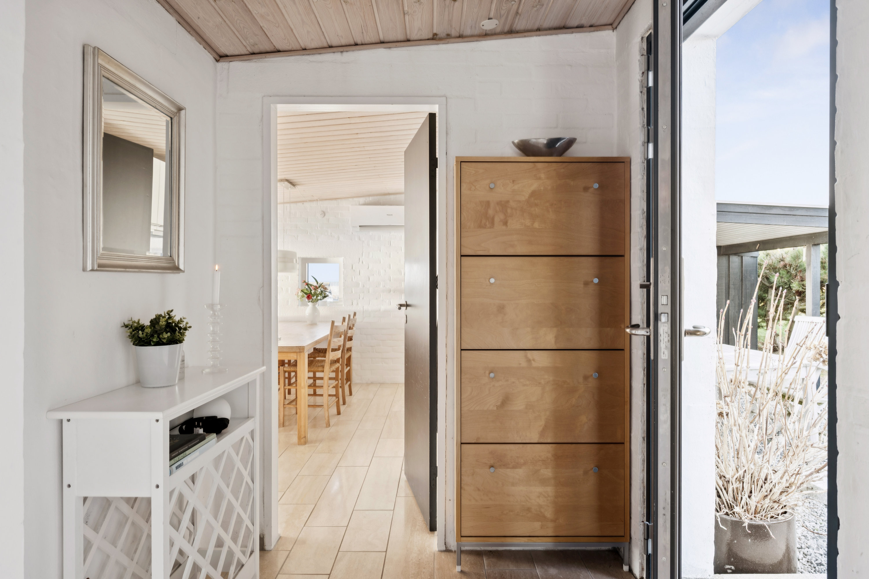 Fremhævet badeværelse billede i fuldskærmstilstand. Billede af Lerbakken 27, Skødshoved Strand, 8420 Knebel