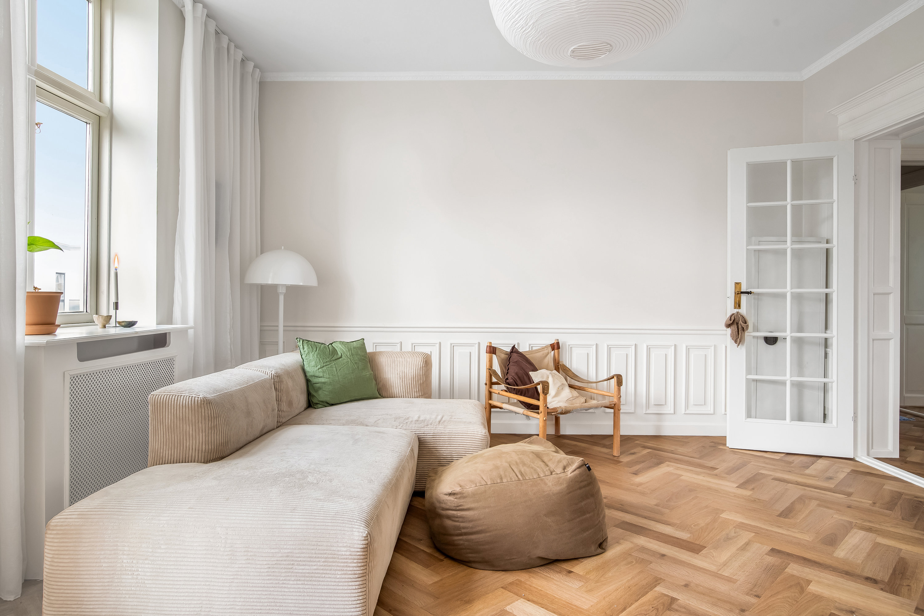 Fremhævet stue billede i fuldskærmstilstand. Billede af Skolegade 30C, 1. tv., 7500 Holstebro