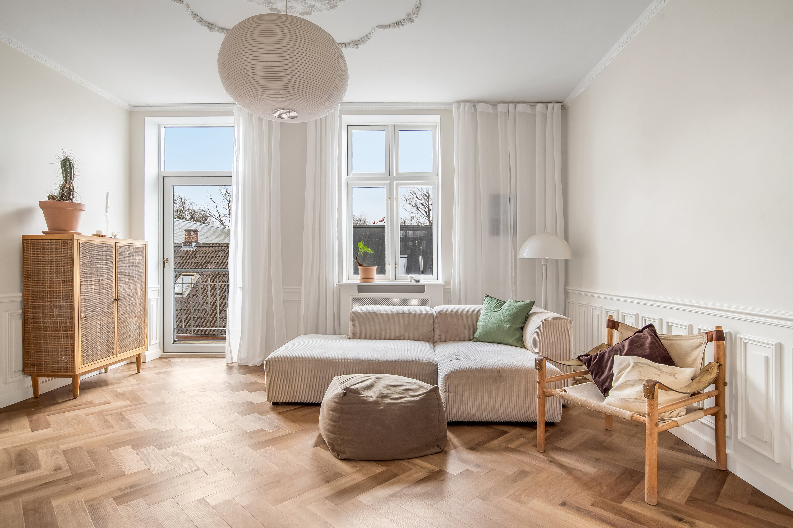 Fremhævet stue billede i fuldskærmstilstand. Billede af Skolegade 30C, 1. tv., 7500 Holstebro