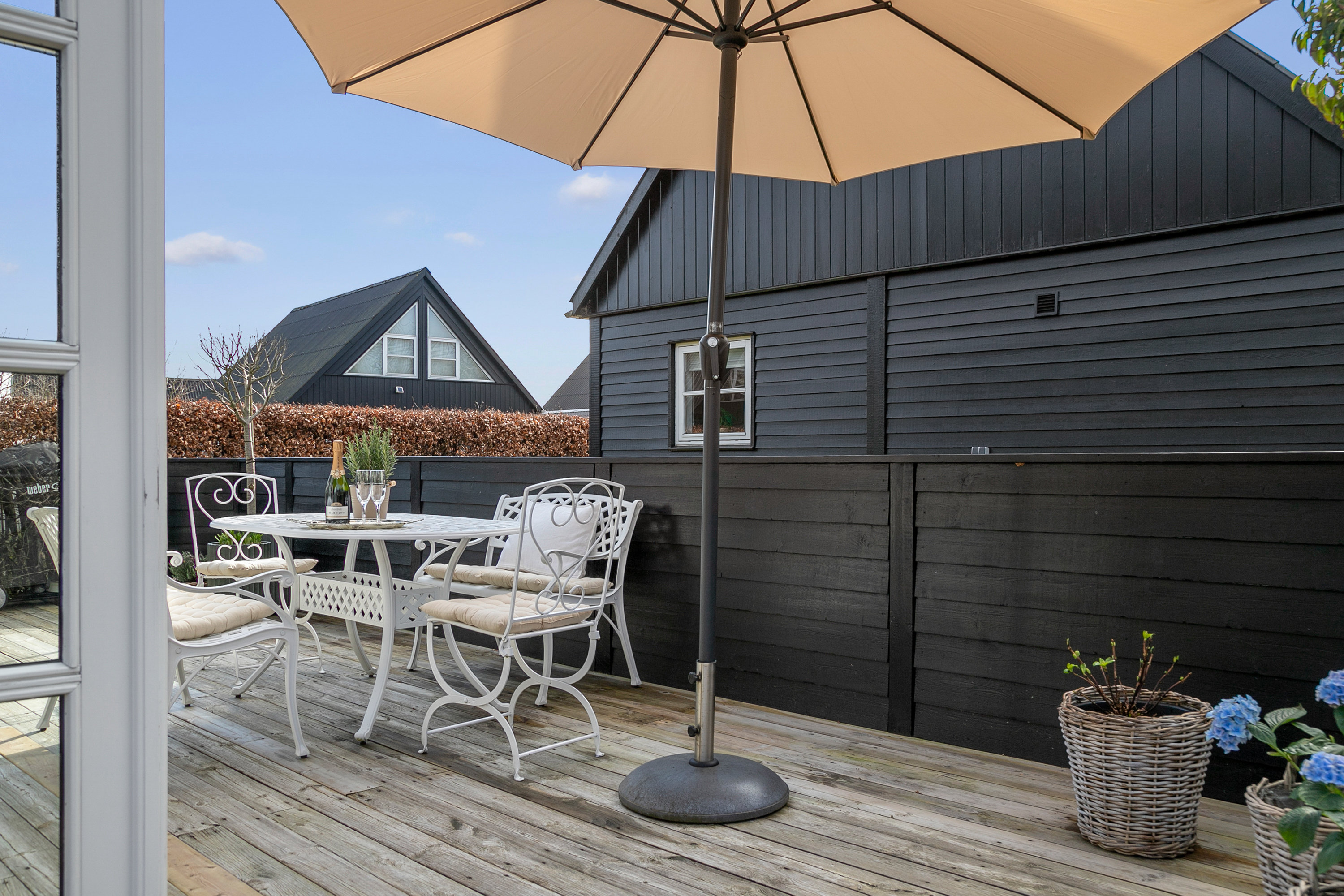 Fremhævet terrasse billede i fuldskærmstilstand. Billede af Gatten Møllevej 88, Gatten, 9640 Farsø