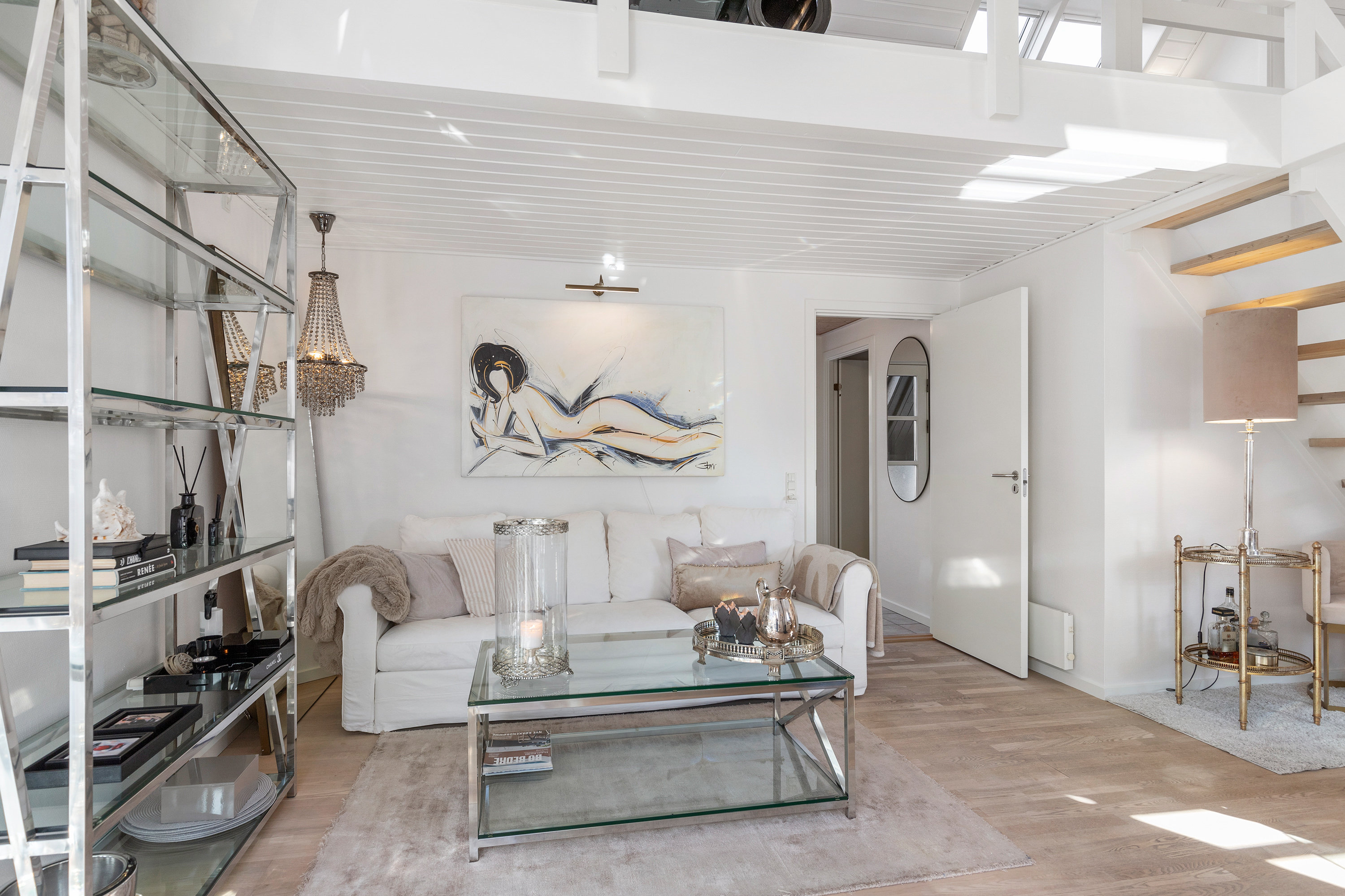 Fremhævet stue billede i fuldskærmstilstand. Billede af Gatten Møllevej 88, Gatten, 9640 Farsø