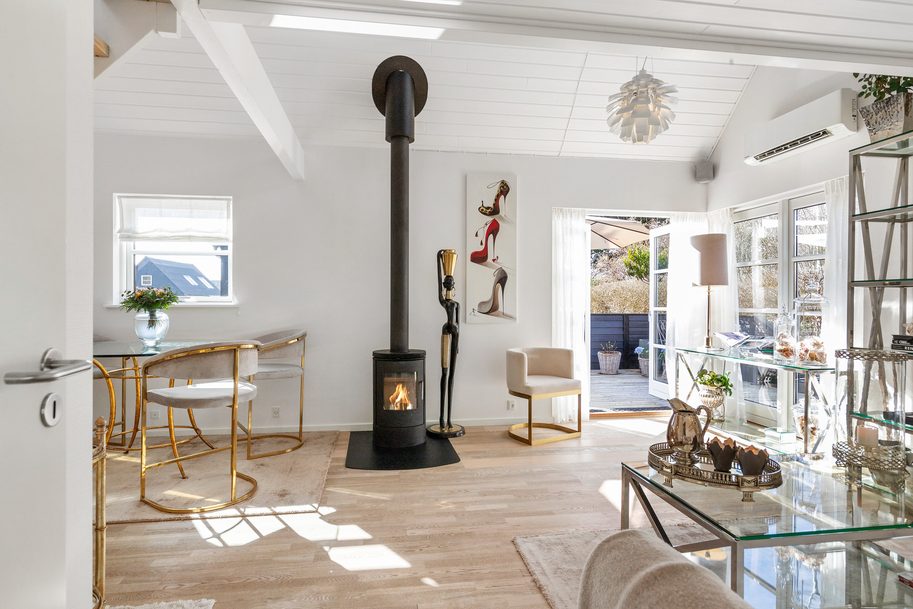 Fremhævet stue billede i fuldskærmstilstand. Billede af Gatten Møllevej 88, Gatten, 9640 Farsø