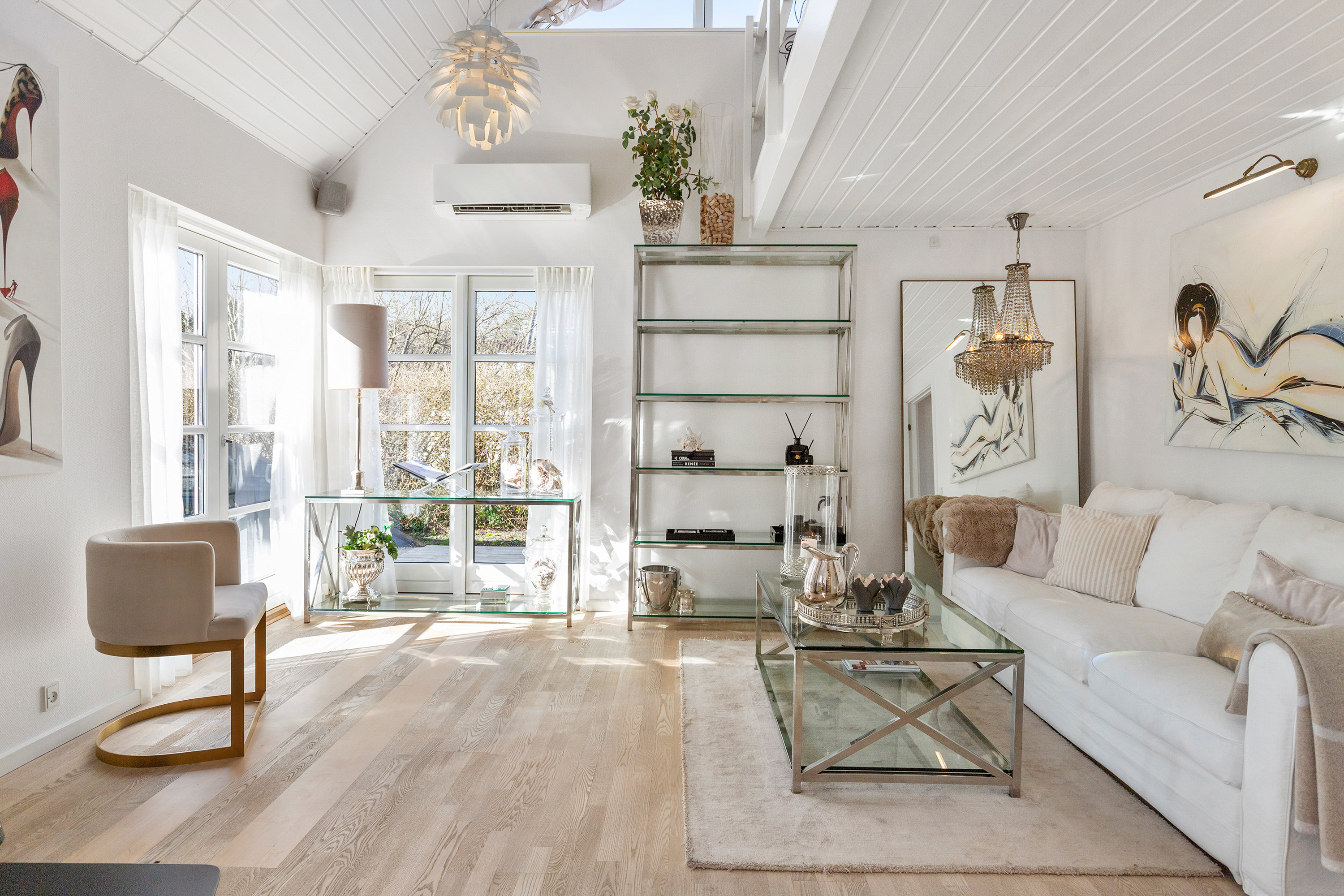 Fremhævet stue billede i fuldskærmstilstand. Billede af Gatten Møllevej 88, Gatten, 9640 Farsø