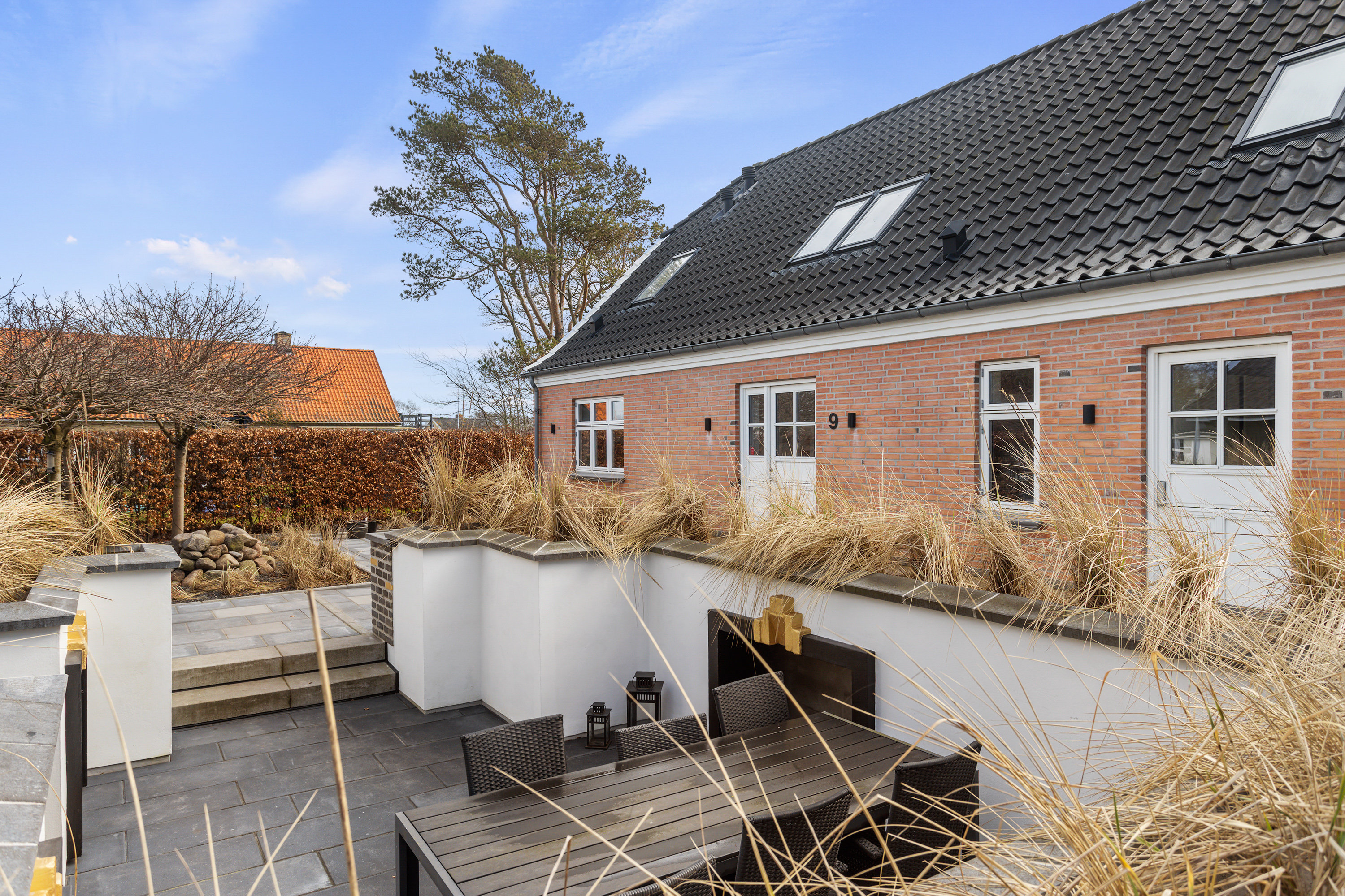 Fremhævet terrasse billede i fuldskærmstilstand. Billede af Åhavevej 9, Voerså, 9300 Sæby