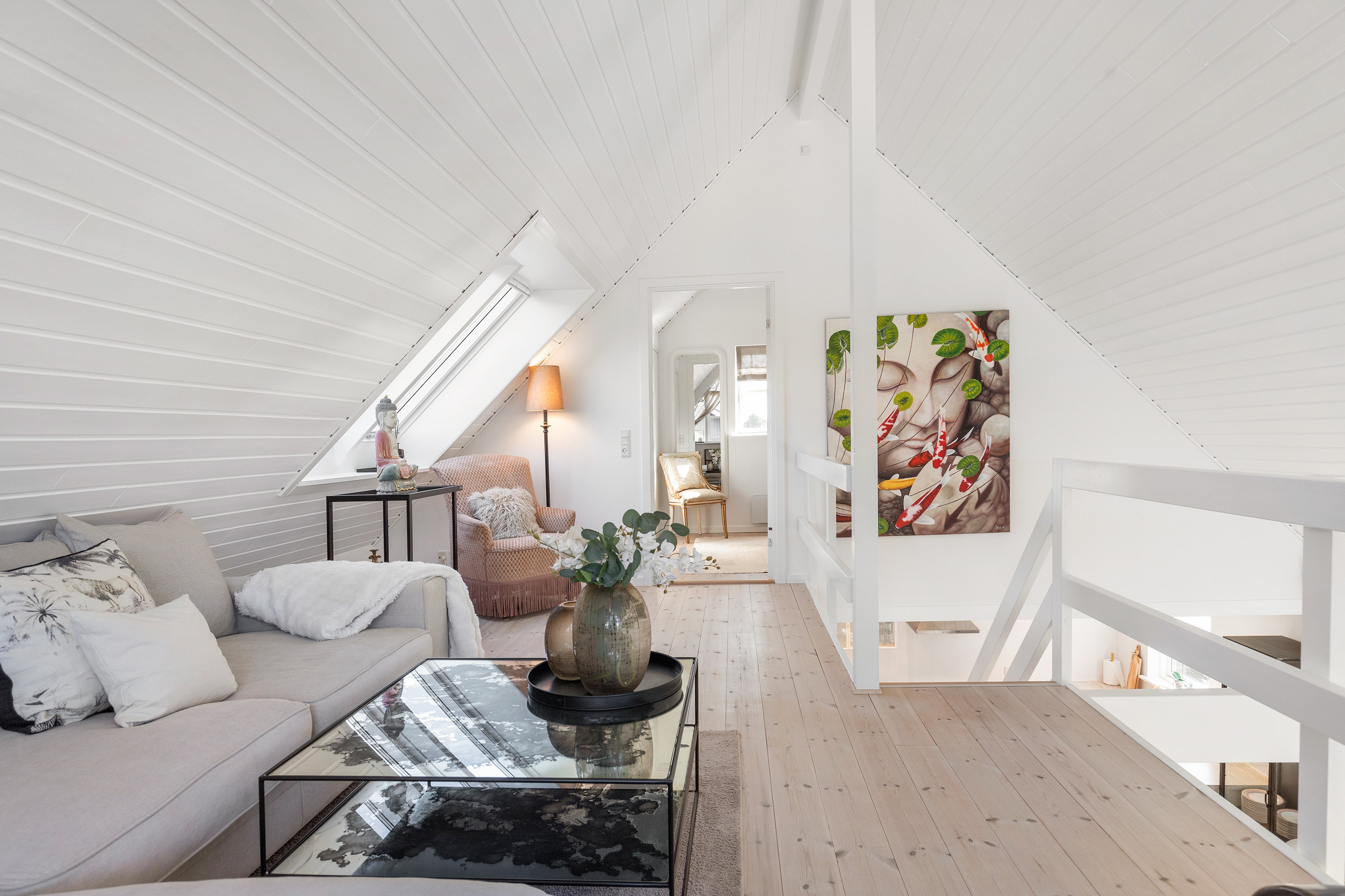 Fremhævet stue billede i fuldskærmstilstand. Billede af Gatten Møllevej 88, Gatten, 9640 Farsø