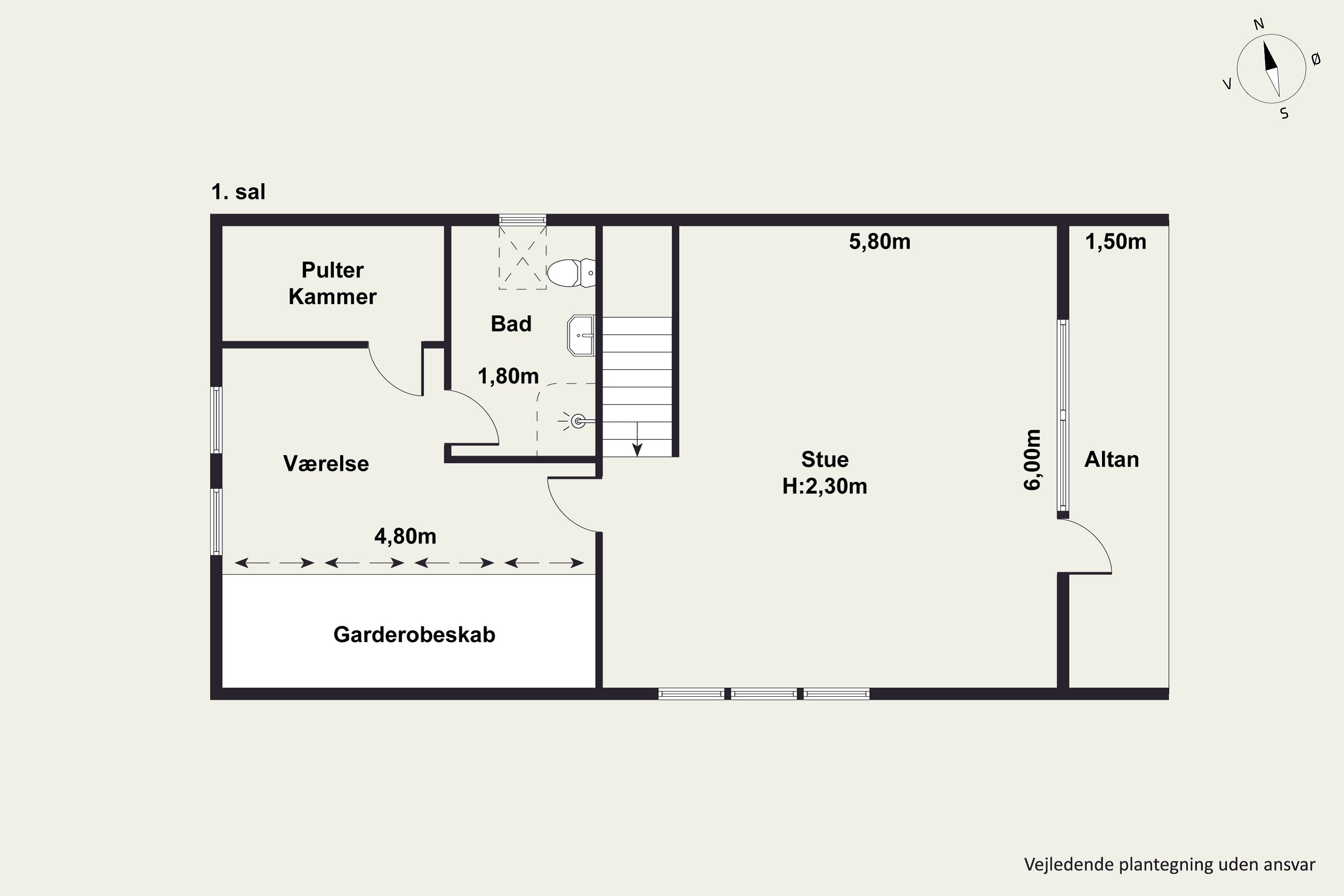 Plantegninger billede af Firkløvervej 5, 2670 Greve