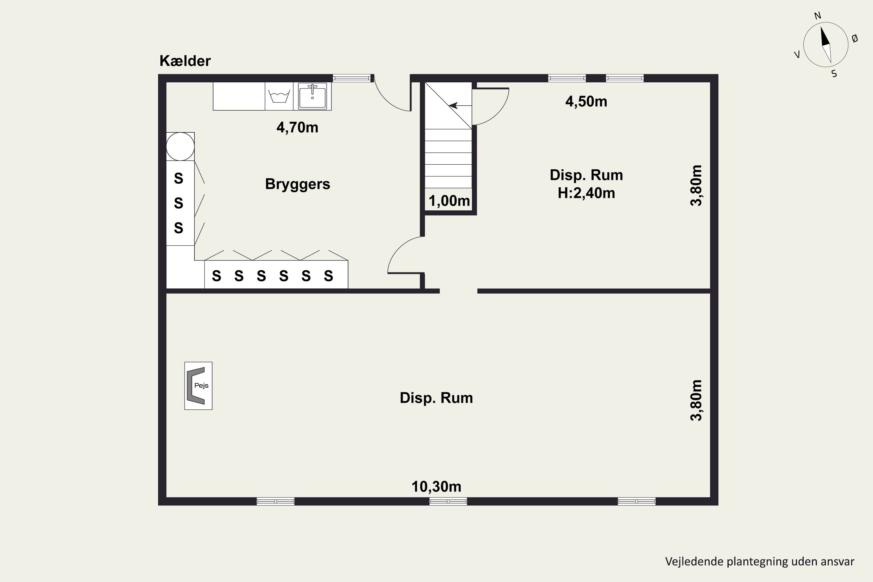 Plantegninger billede af Firkløvervej 5, 2670 Greve