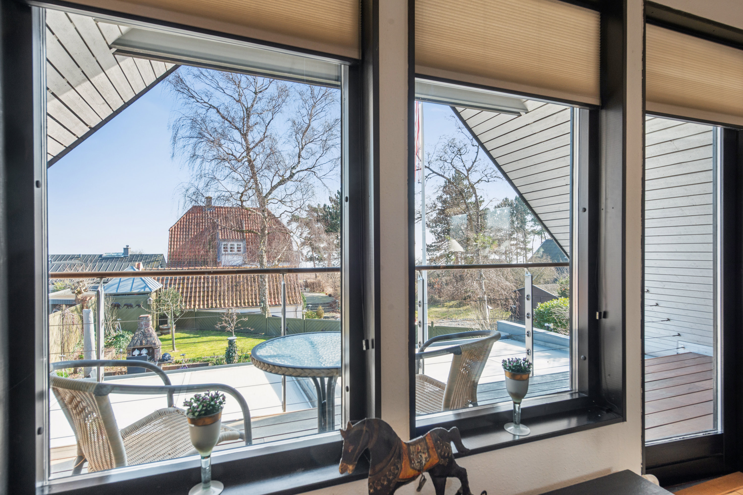 Fremhævet altan billede i fuldskærmstilstand. Billede af Firkløvervej 5, 2670 Greve