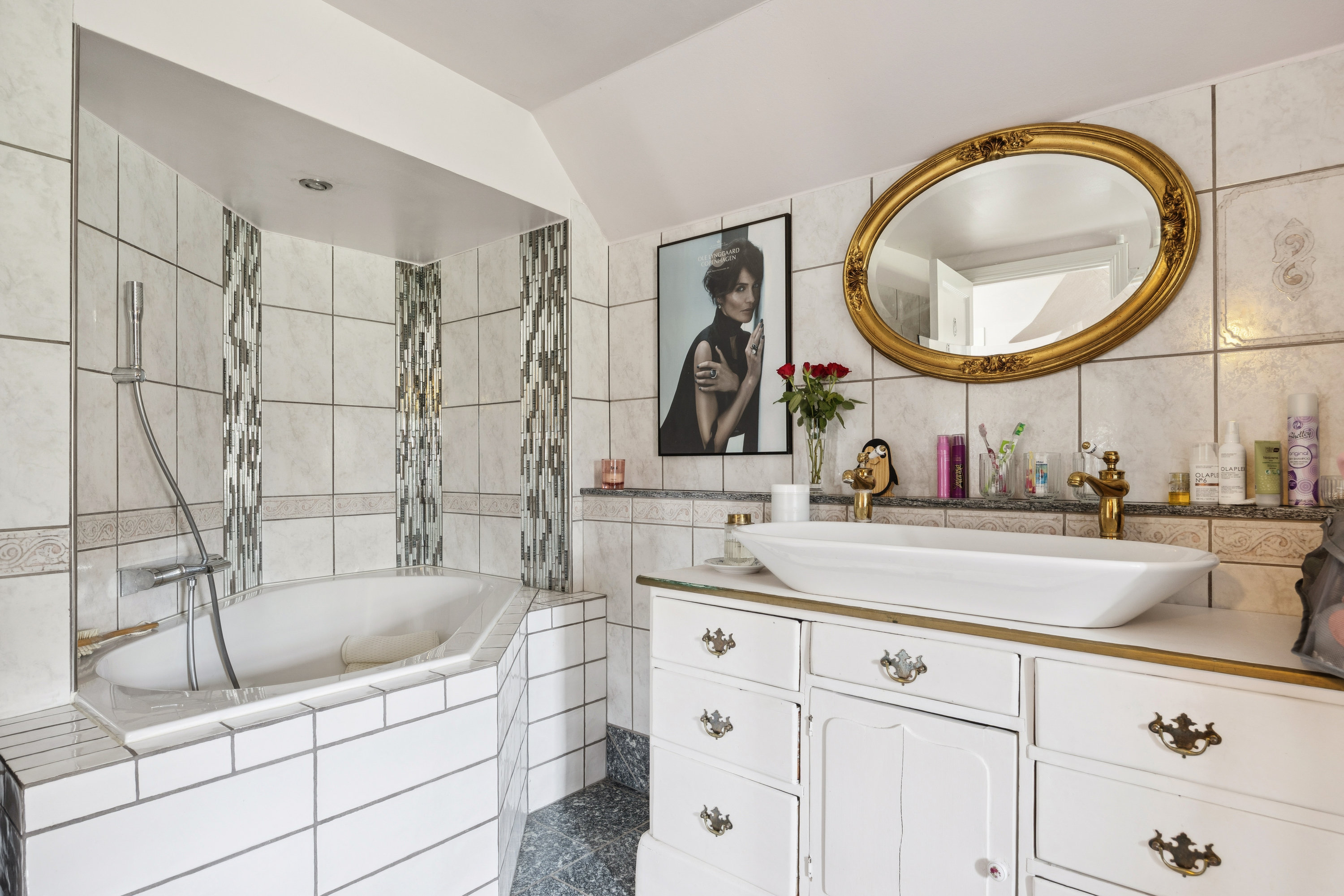 Fremhævet badeværelse billede i fuldskærmstilstand. Billede af Falkevej 4, 4672 Klippinge