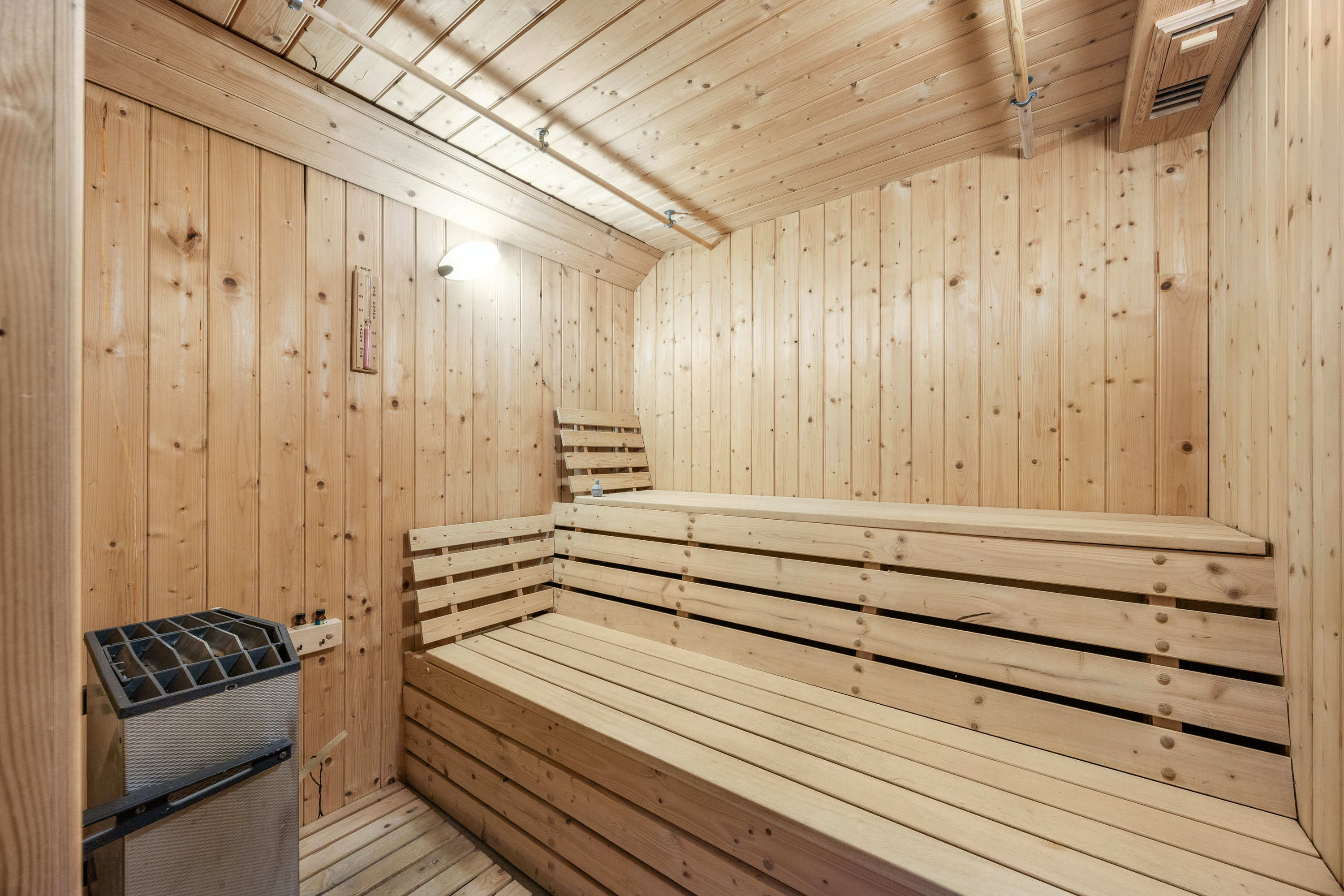 Fremhævet sauna billede i fuldskærmstilstand. Billede af Falkevej 4, 4672 Klippinge