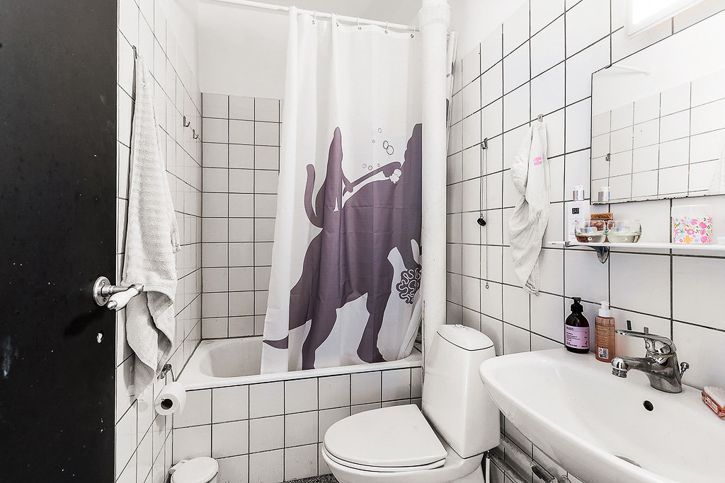 Fremhævet badeværelse billede i fuldskærmstilstand. Billede af Ryttergårdsvej 20, st.. 3., 3520 Farum